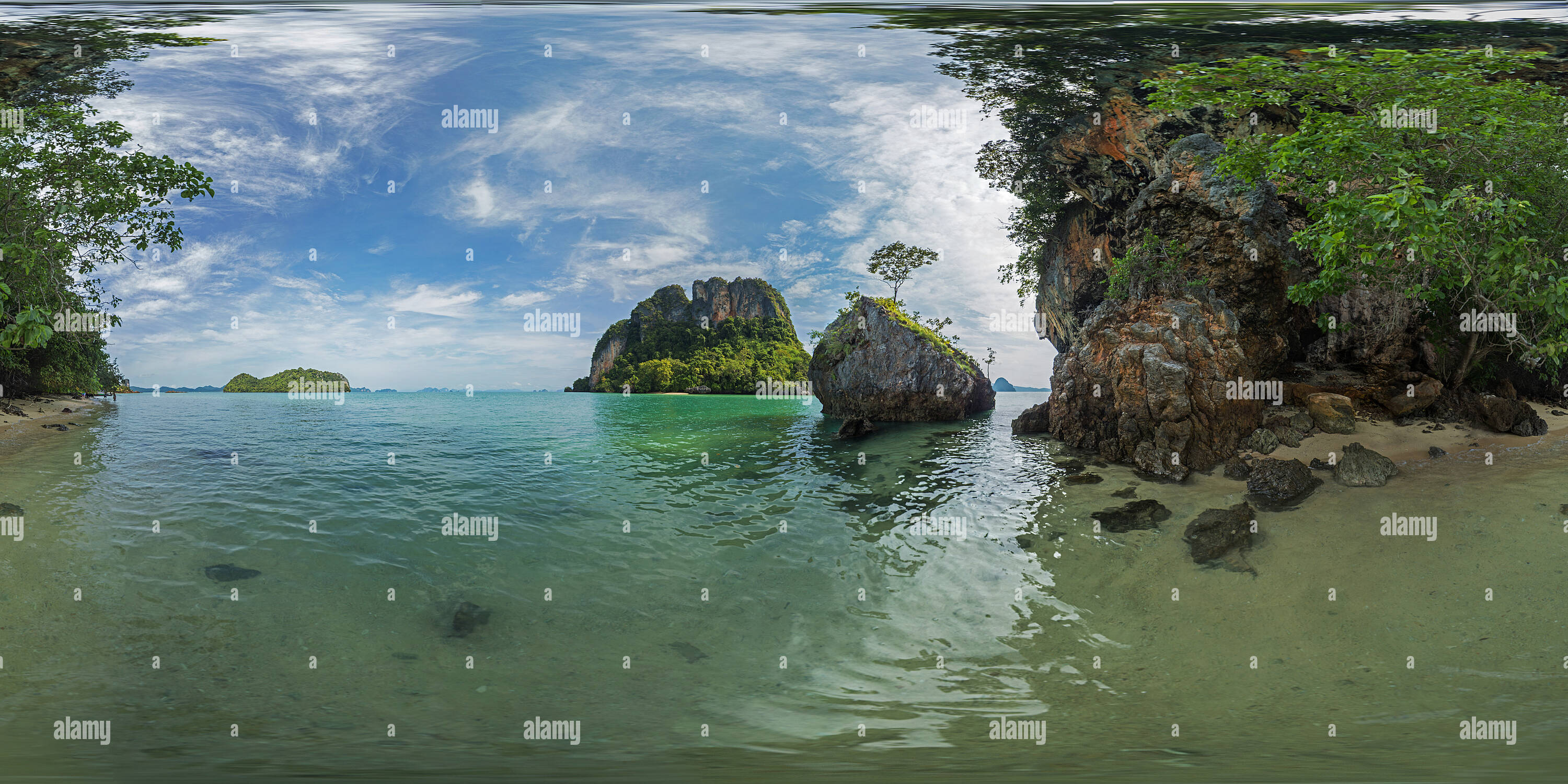 360° view of THAILAND - Pakbia Island 1 - Alamy