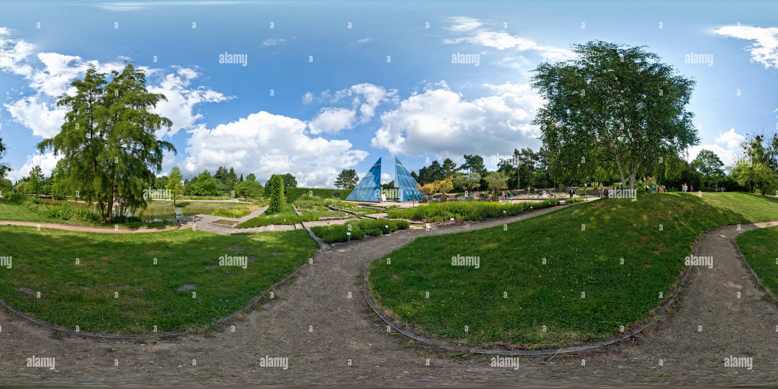 360 View Of Hamburg Botanischer Garten 5 219622367 Alamy