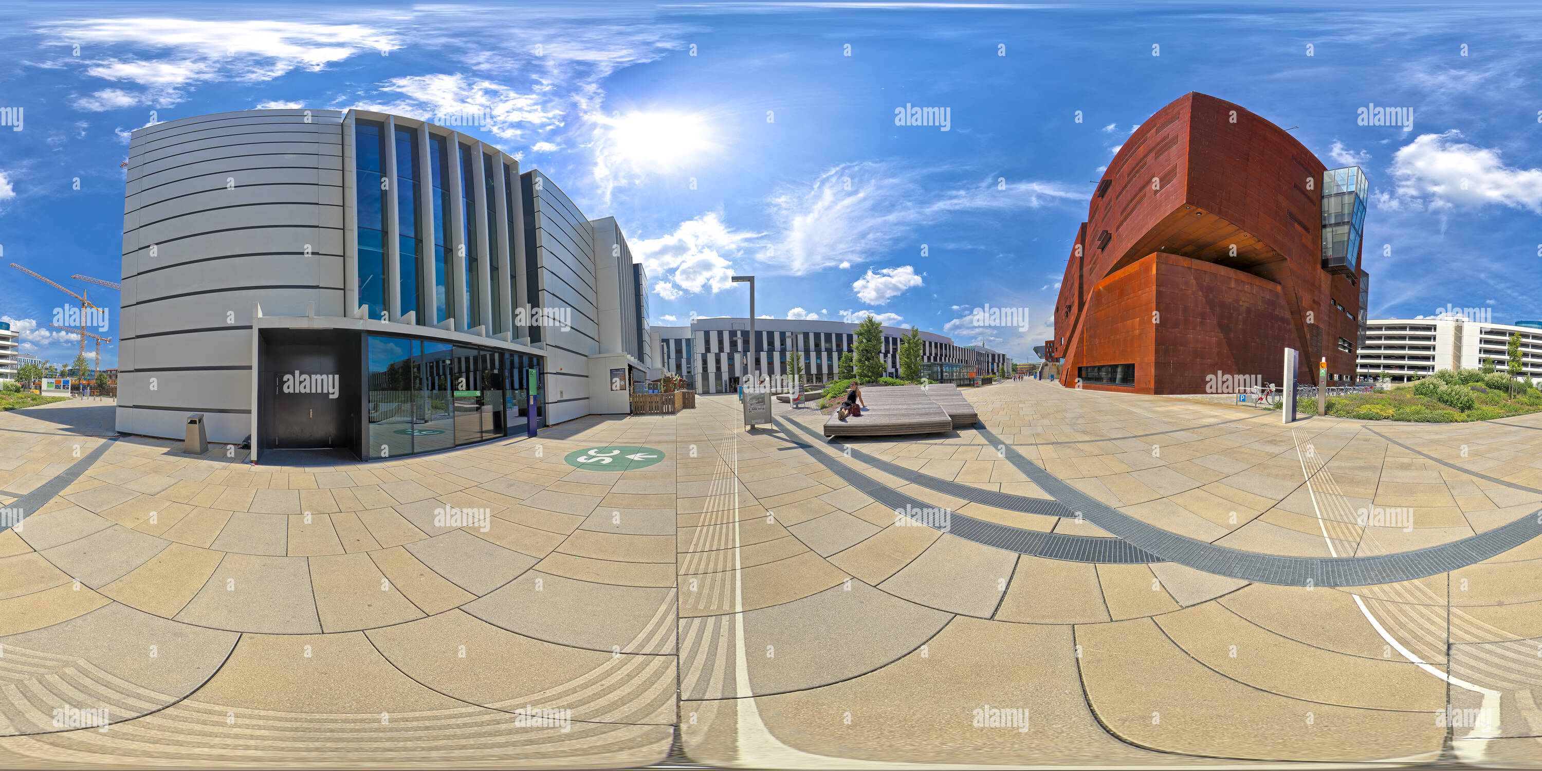 360° view of WU Campus Wien 1 - Alamy