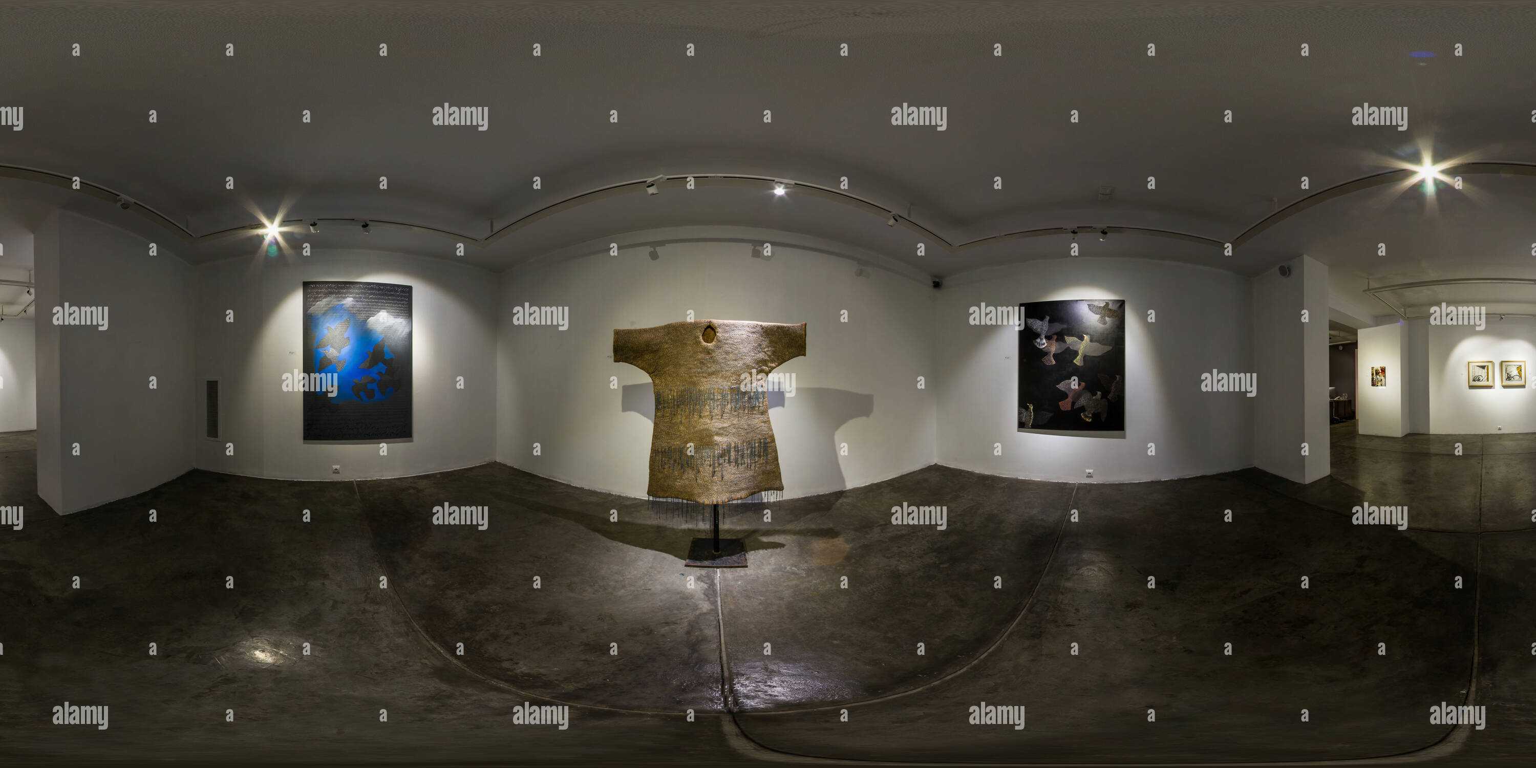 360° view of Shirin Art Gallery Dec 2016 Rose Issa Signs Of Our Times ...