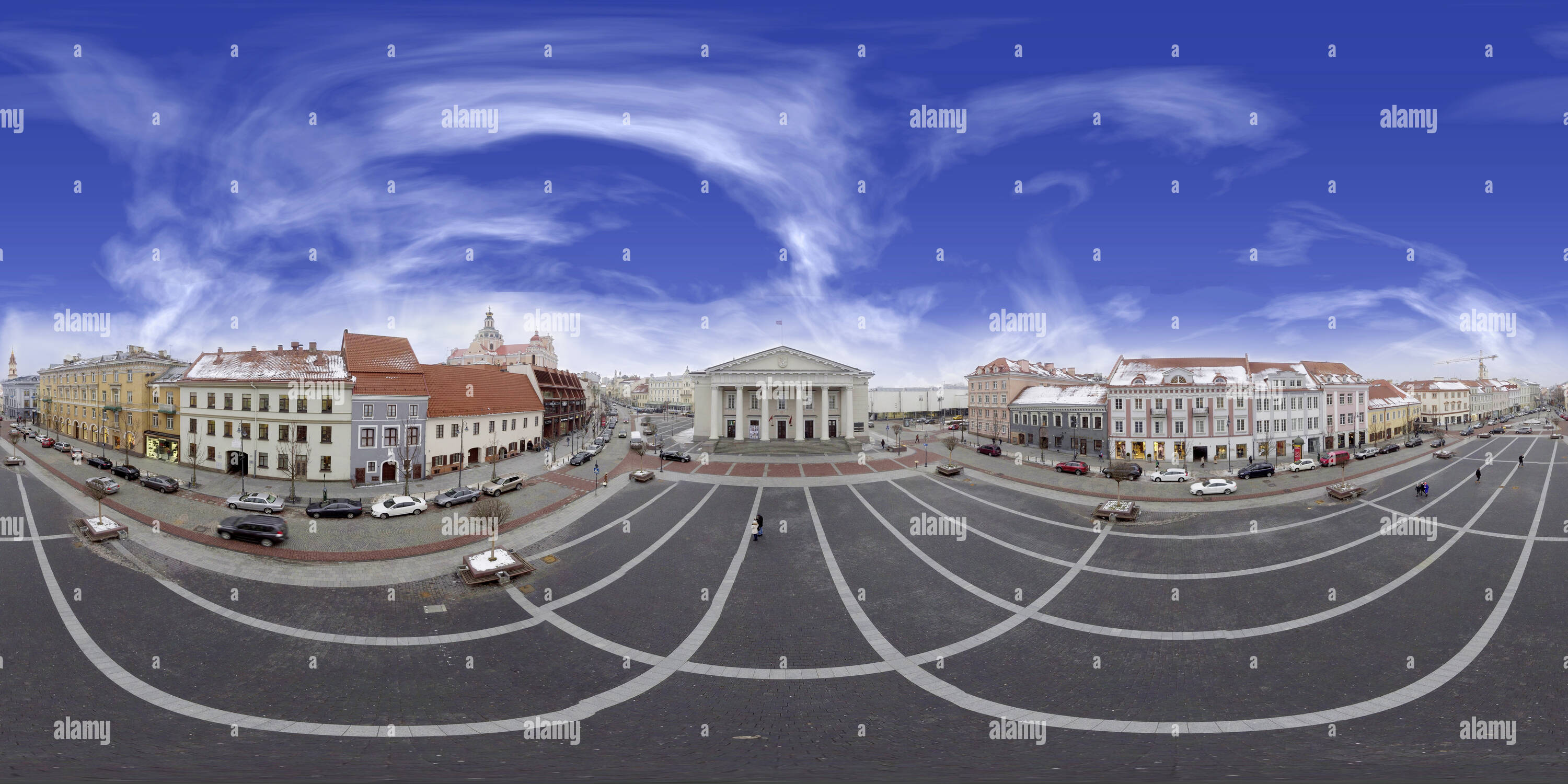 360° view of Vilnius city hall - Alamy