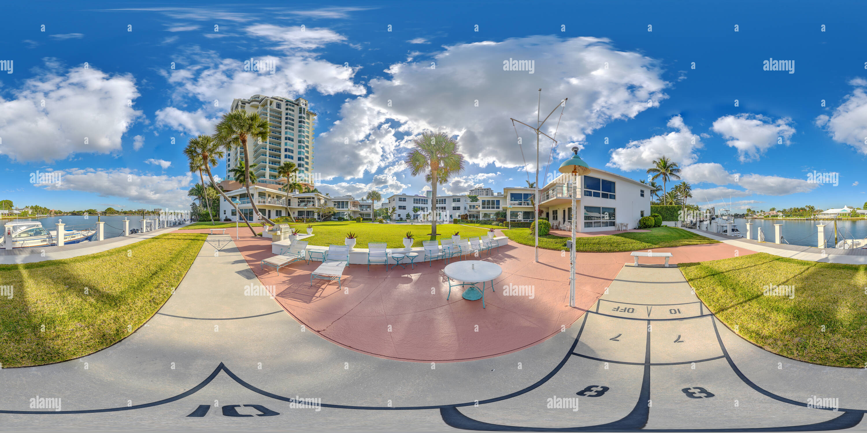 360° view of Harbor Beach Three Alamy