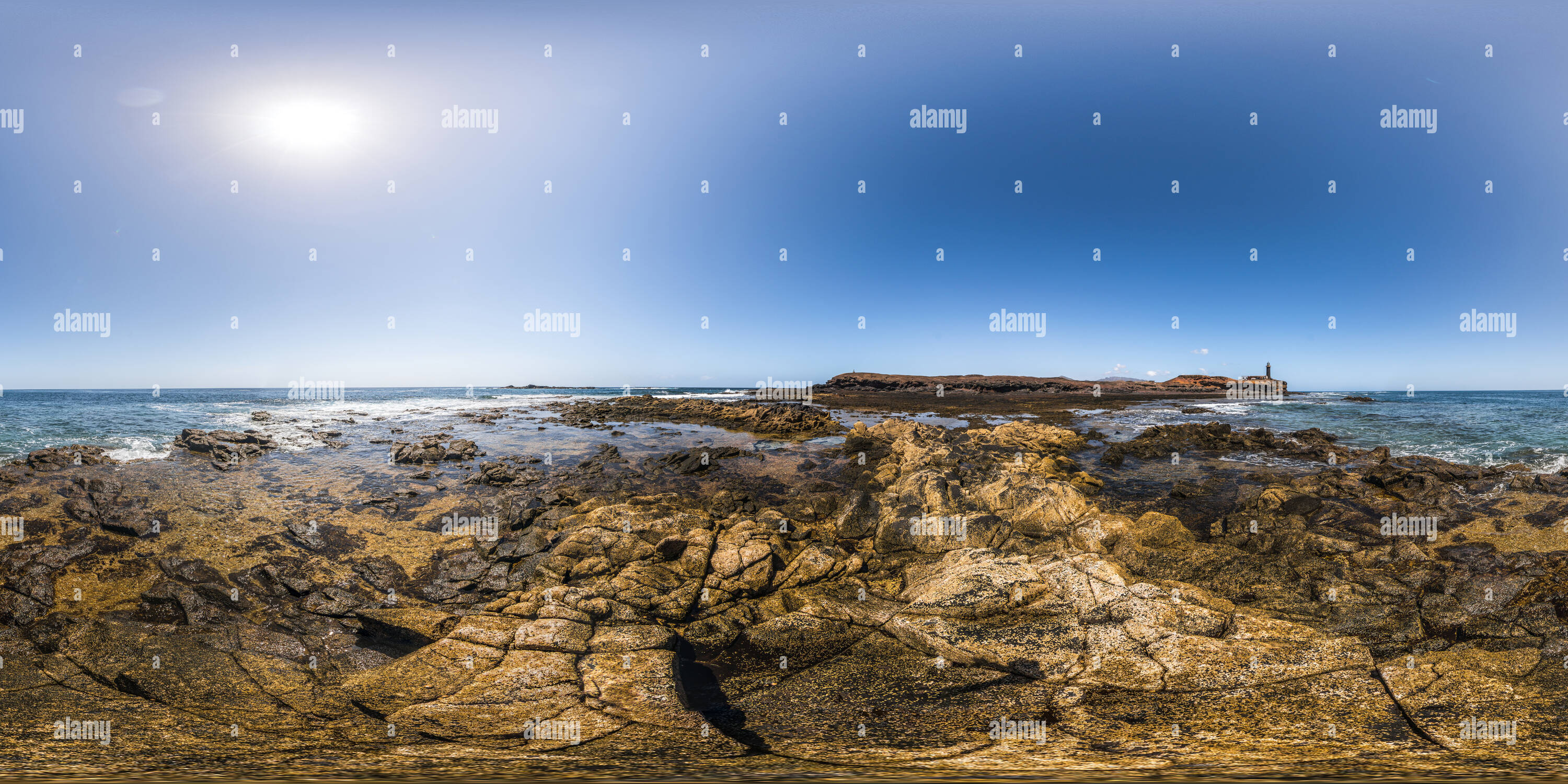 360° view of Punta de Jandia, Western Cape, Fuerteventura - Alamy