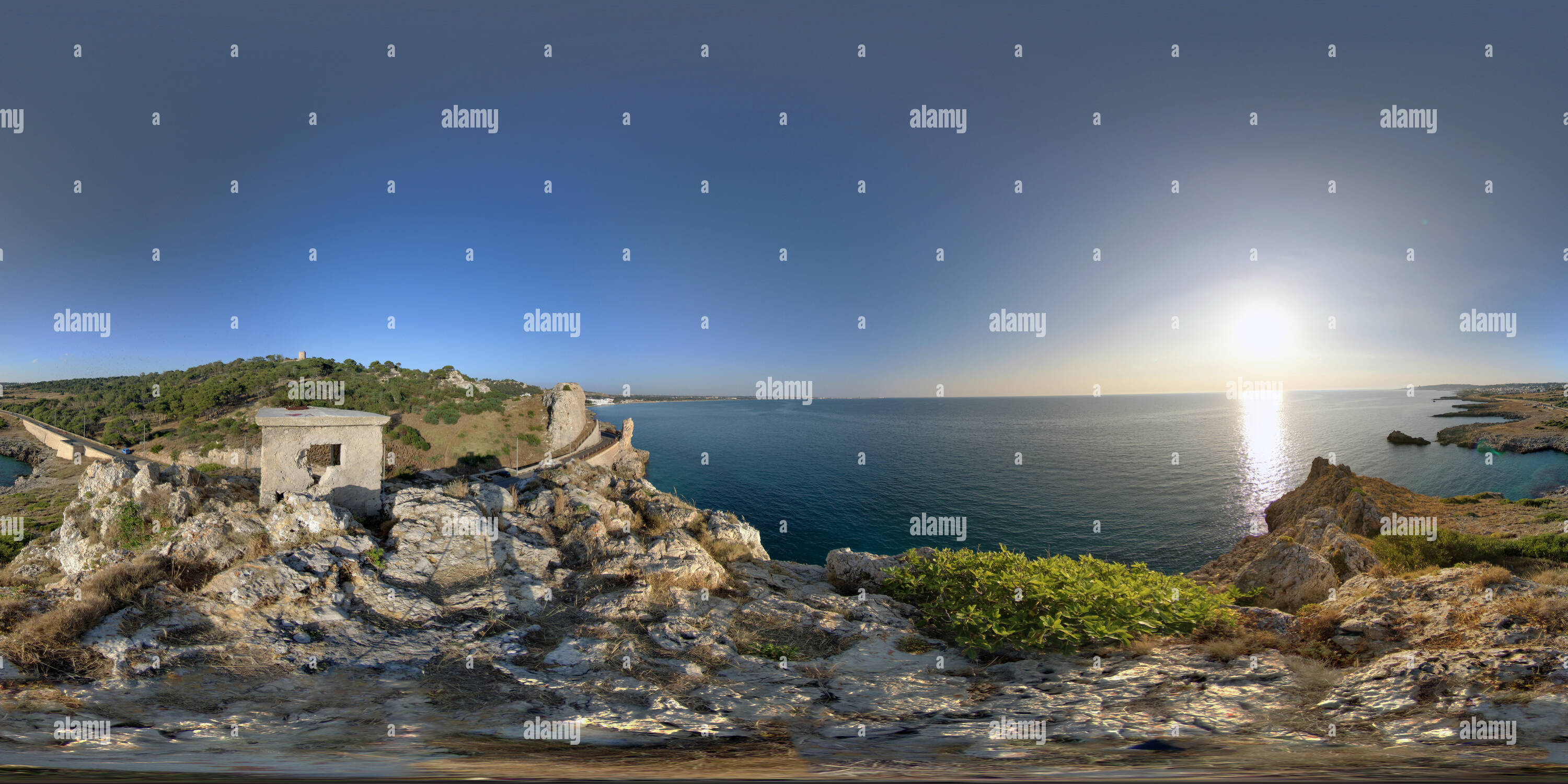 360° view of The Split Mountain Alamy