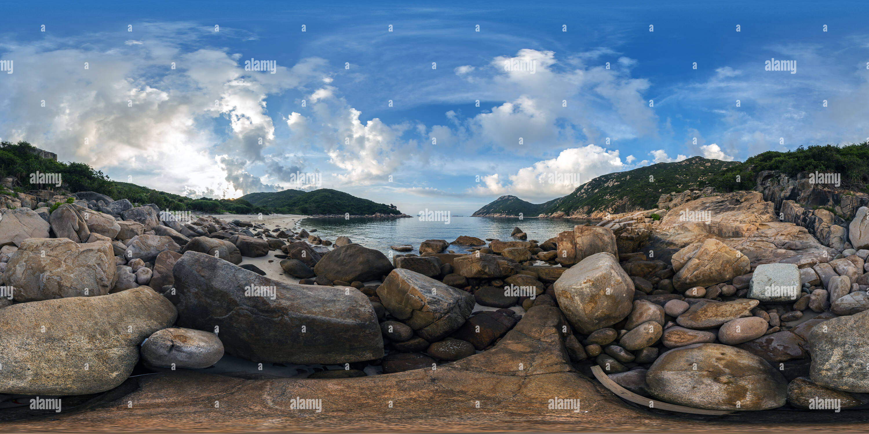 360° view of 20180521 Sham Wan S Lamma Island Hk Alamy