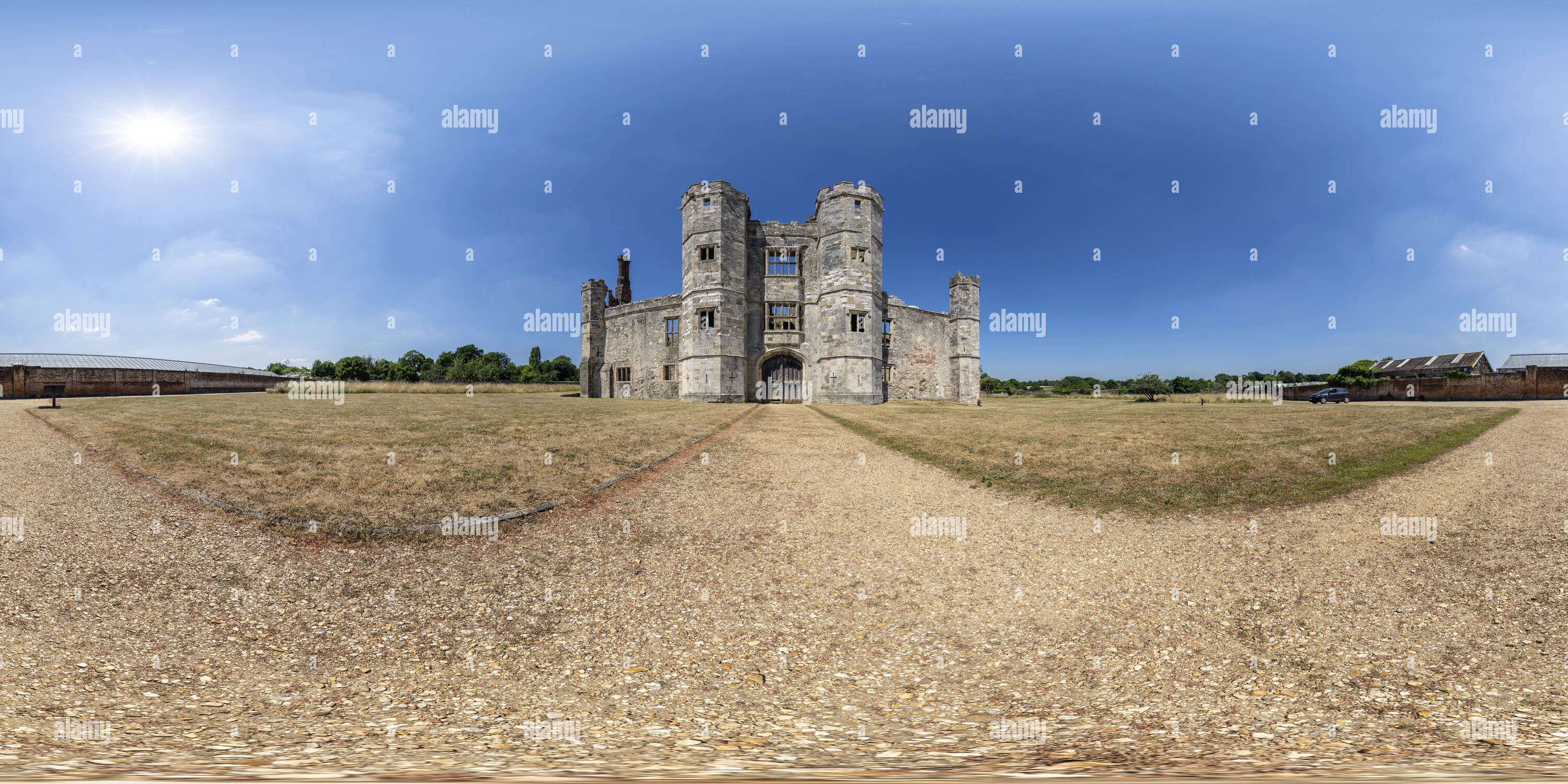 360° view of Titchfield Abbey, Hampshire Alamy