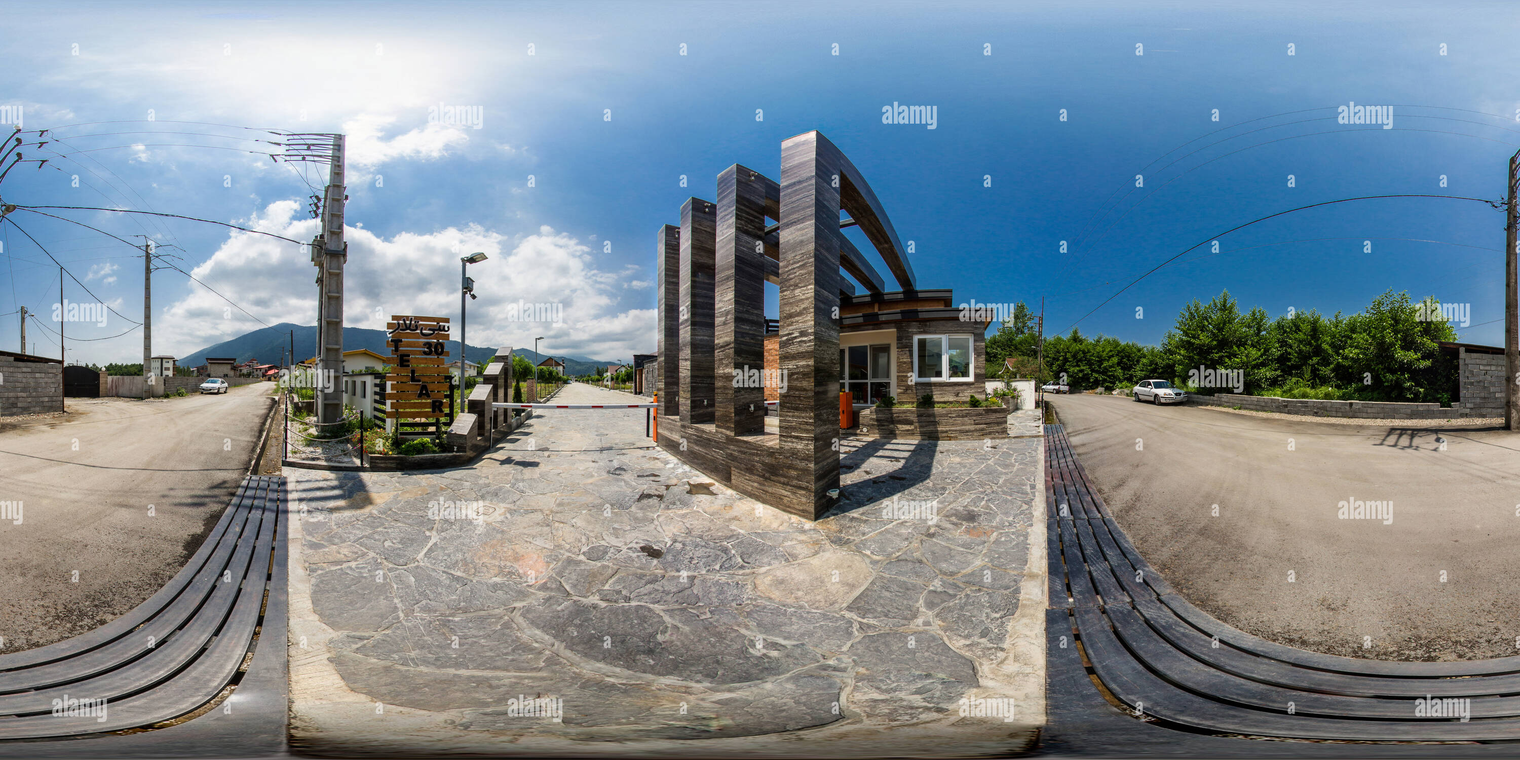 360 degree panoramic view of 30 Telar Ahangar Kola Kelarabad Mazandaran Sitelar 01