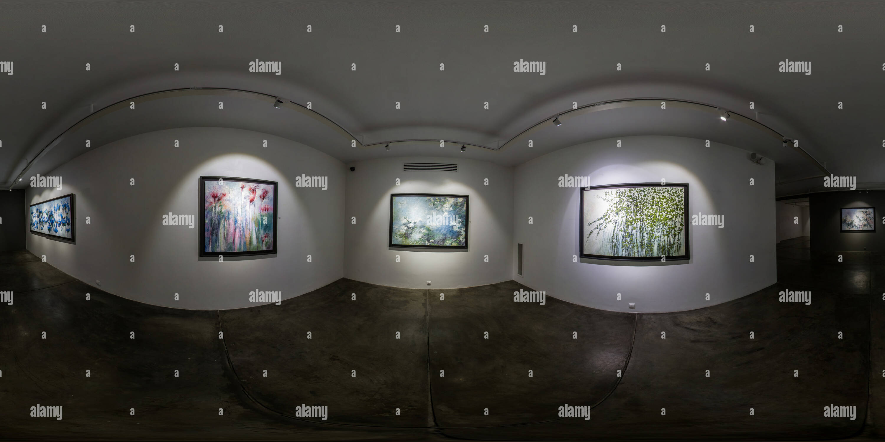 360° view of Shirin Art Gallery Jul 2018 Sohrab Marzban 06 - Alamy