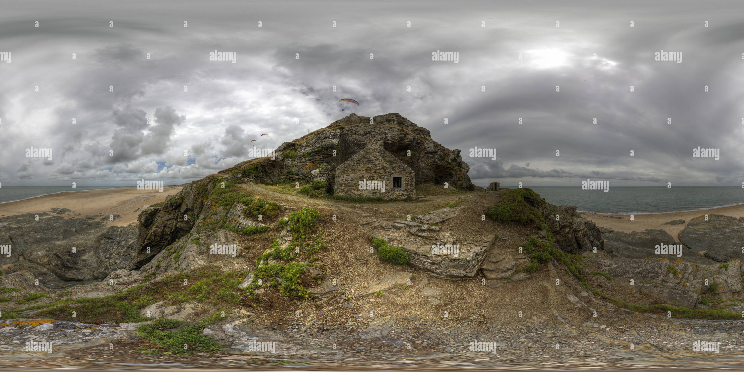 360° View Of Cap De Carteret Alamy