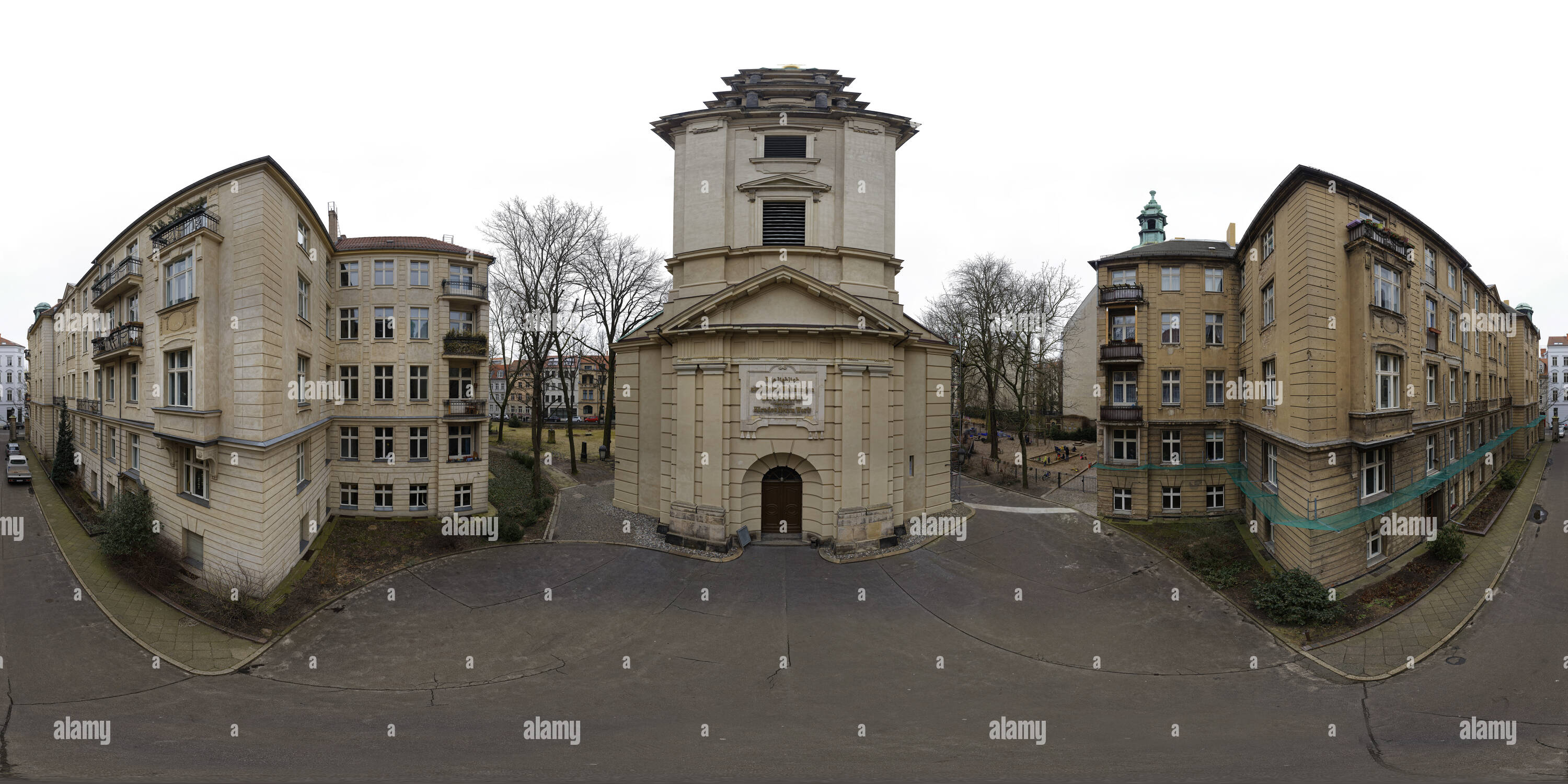 360° view of Berlin Sophienkirche Alamy