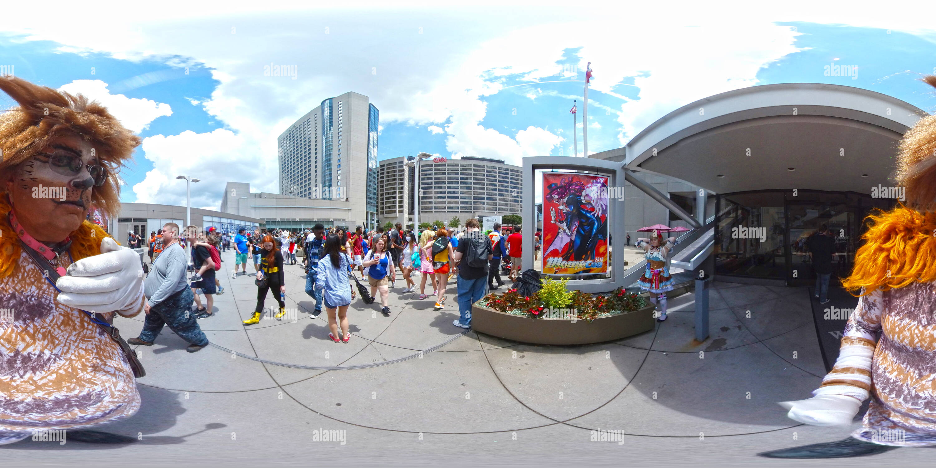Monocon 360° view of Monocon 2018 Plaza - Alamy