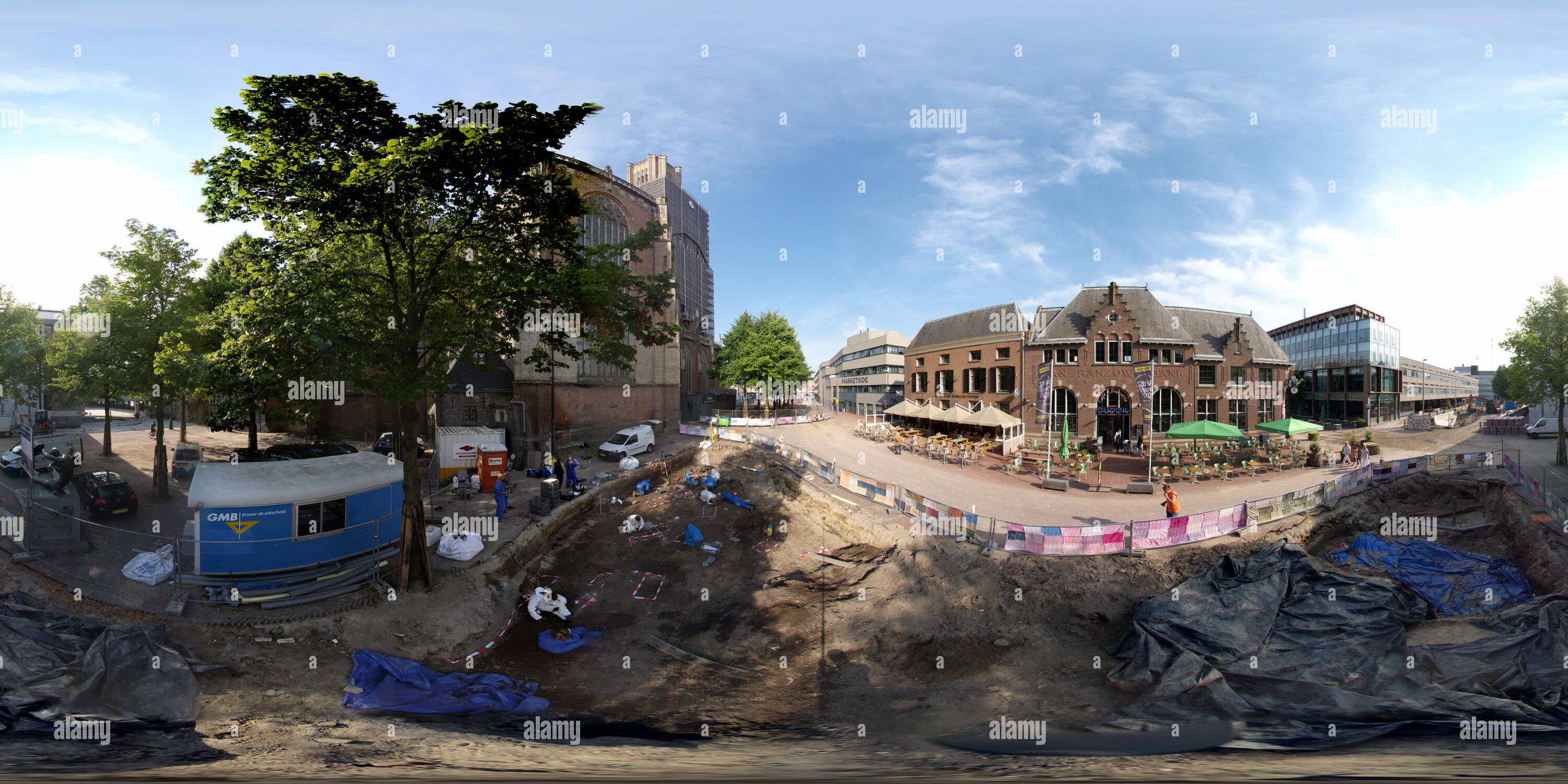 360 degree panoramic view of Aanleg Sint Jansbeek