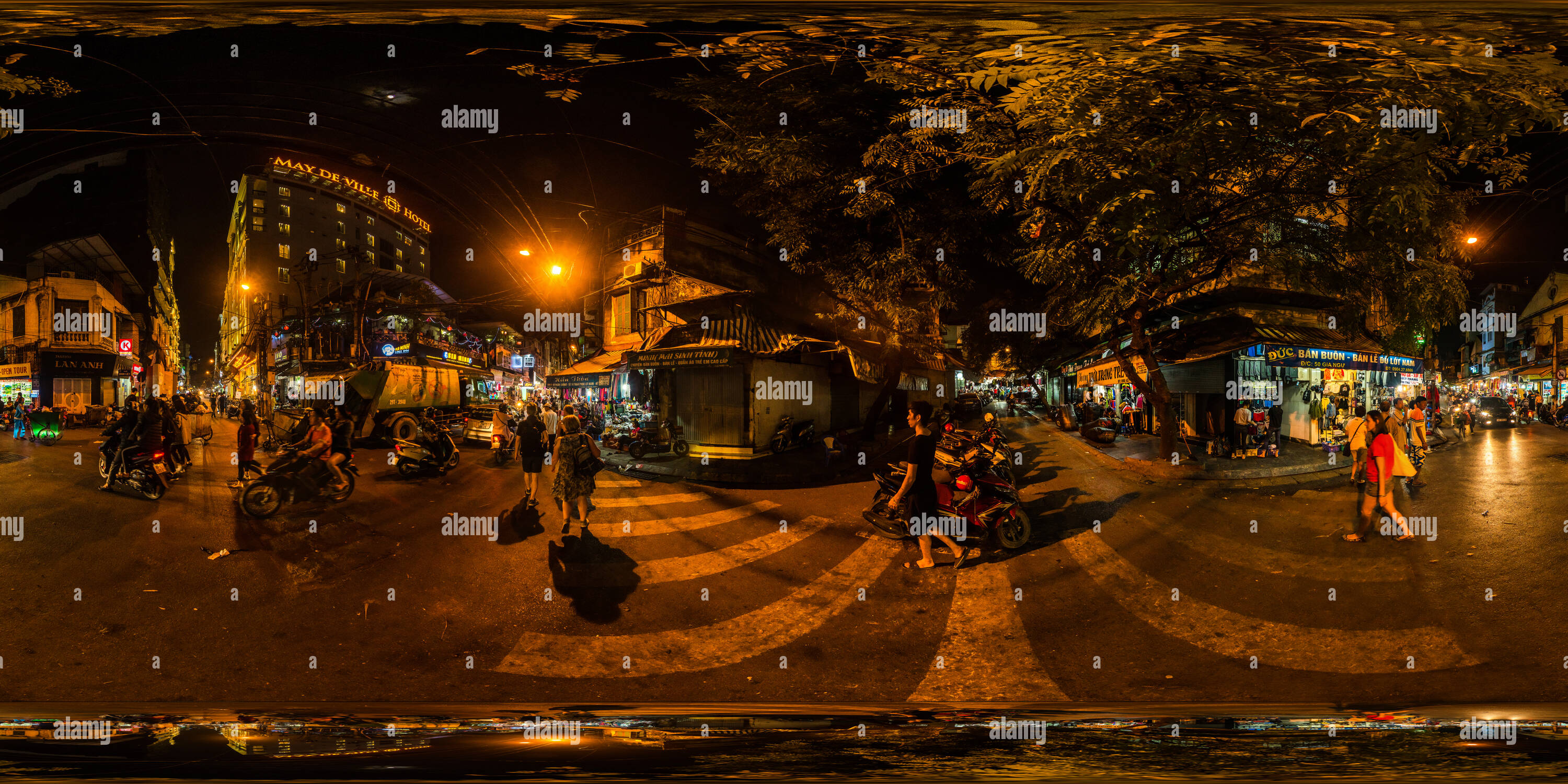 360 View Of Old Town Dinh Liet Hanoi Vietnam 219630820 - 