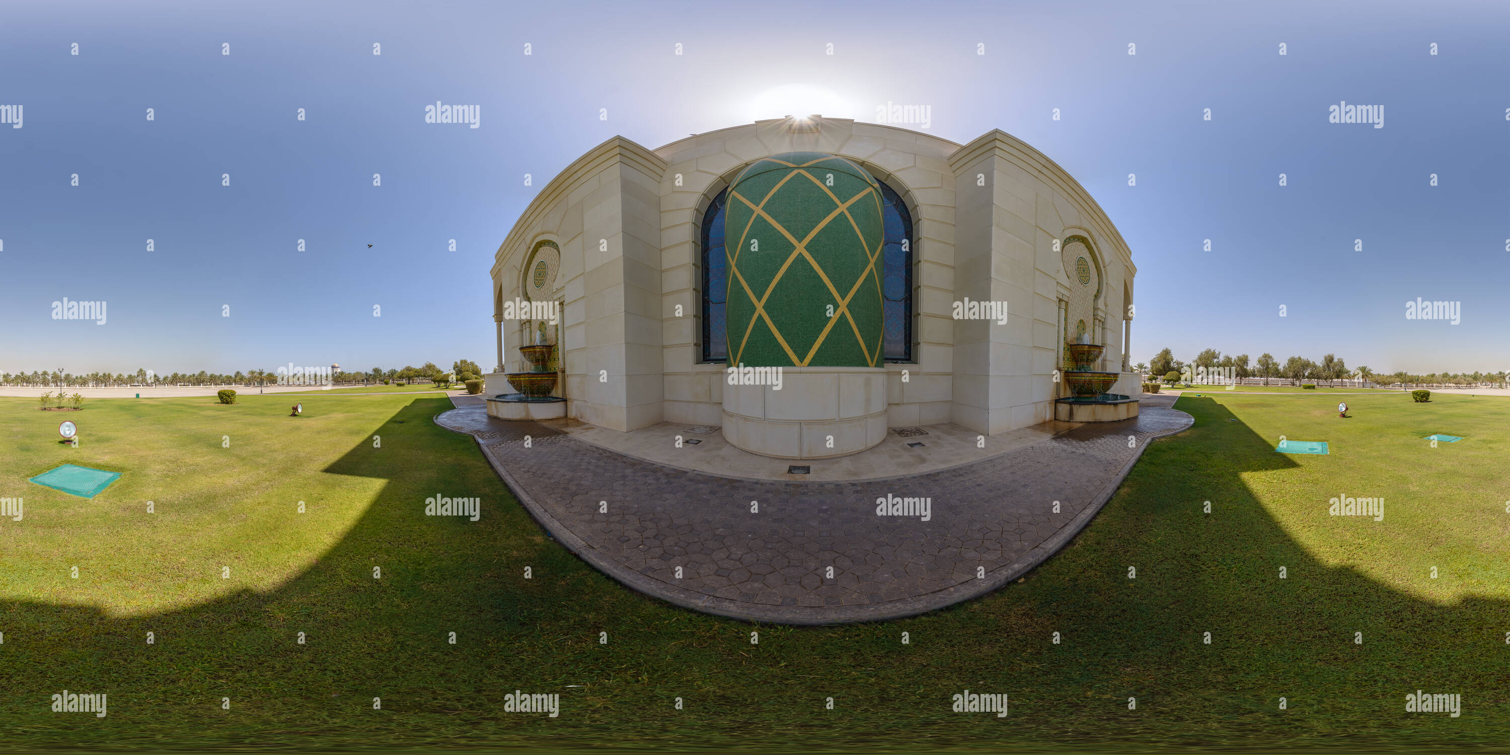 360° View Of Al Zulfa Mosque Alamy