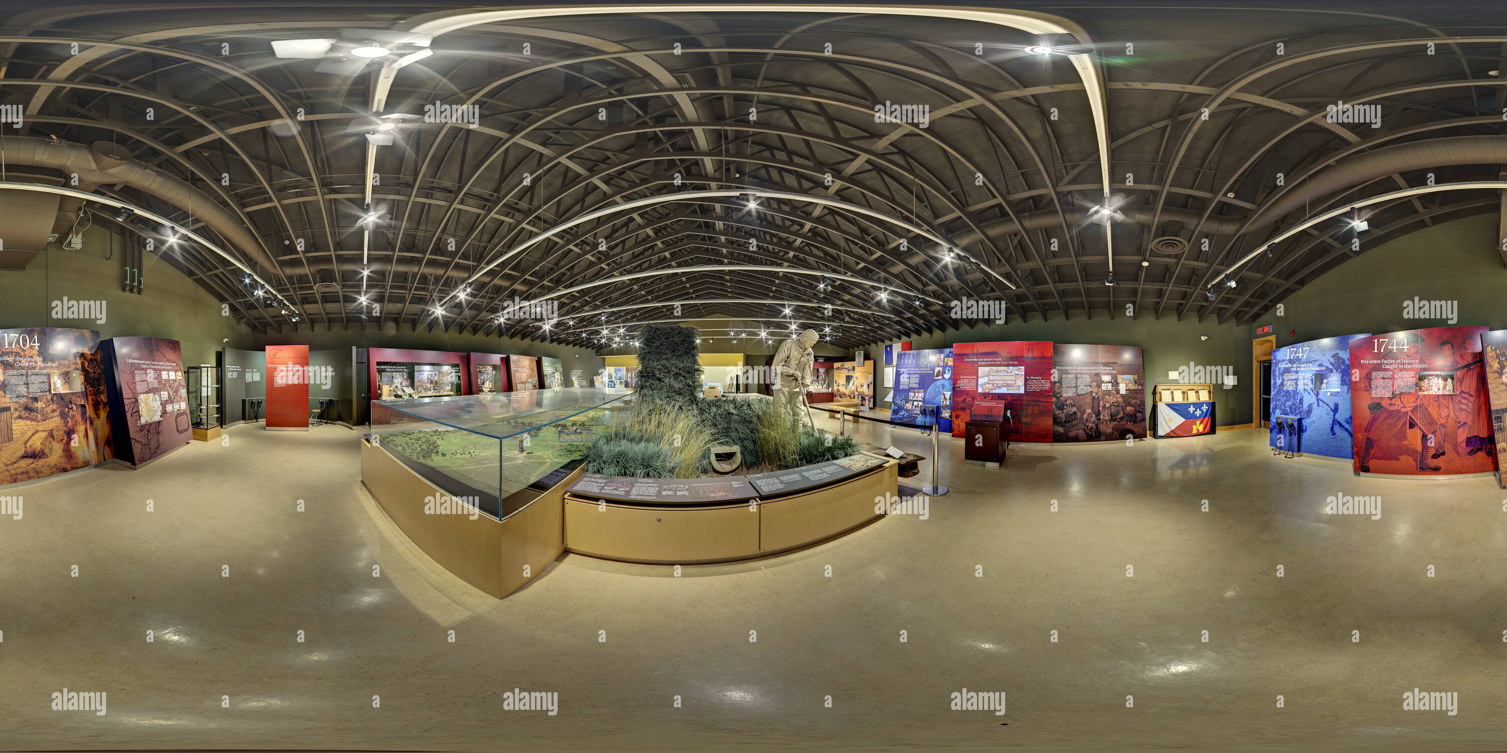 360° view of The Grand Pre Exhibit Hall Alamy