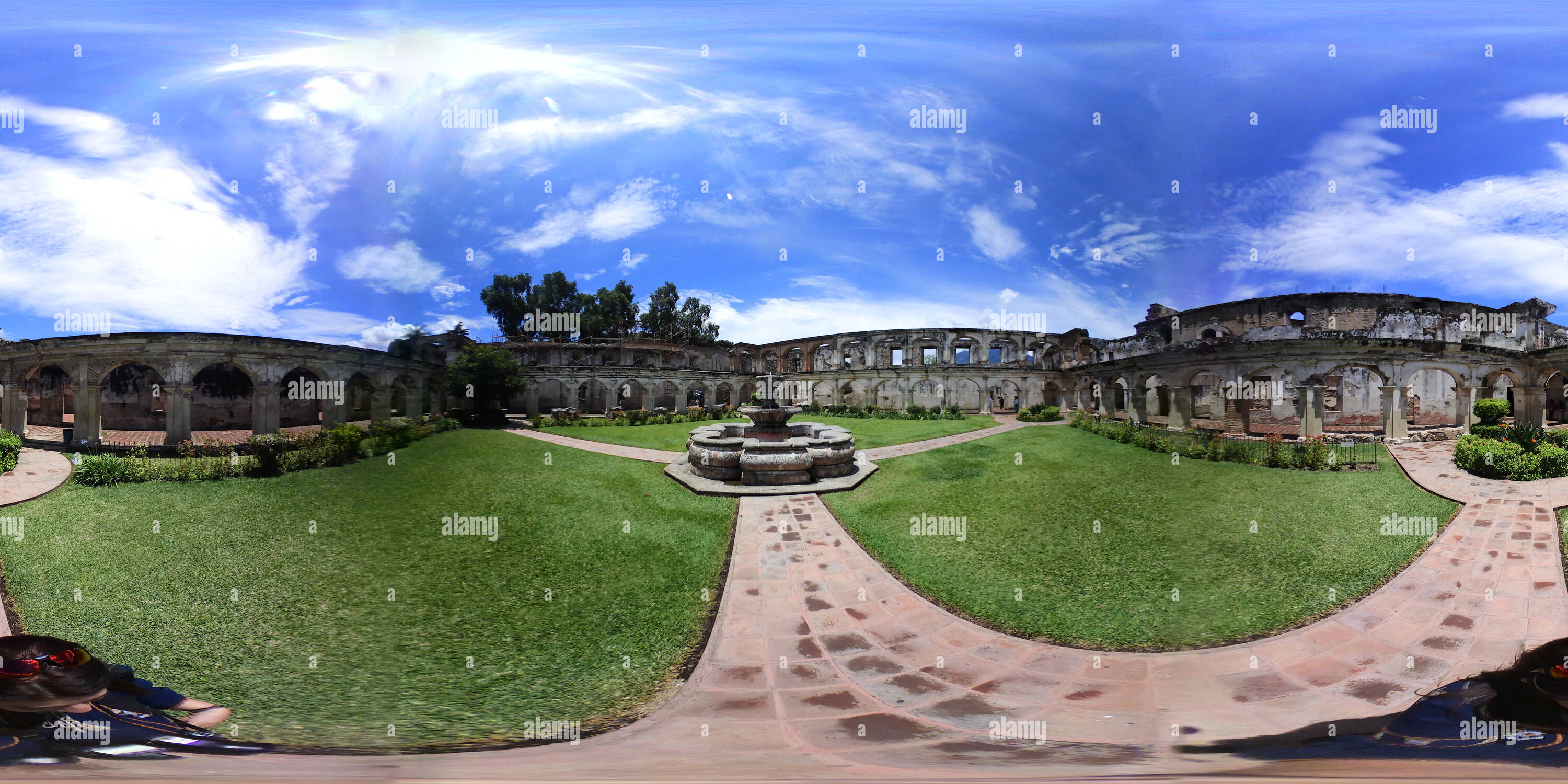 360° view of Santa Clara Ruins - Alamy