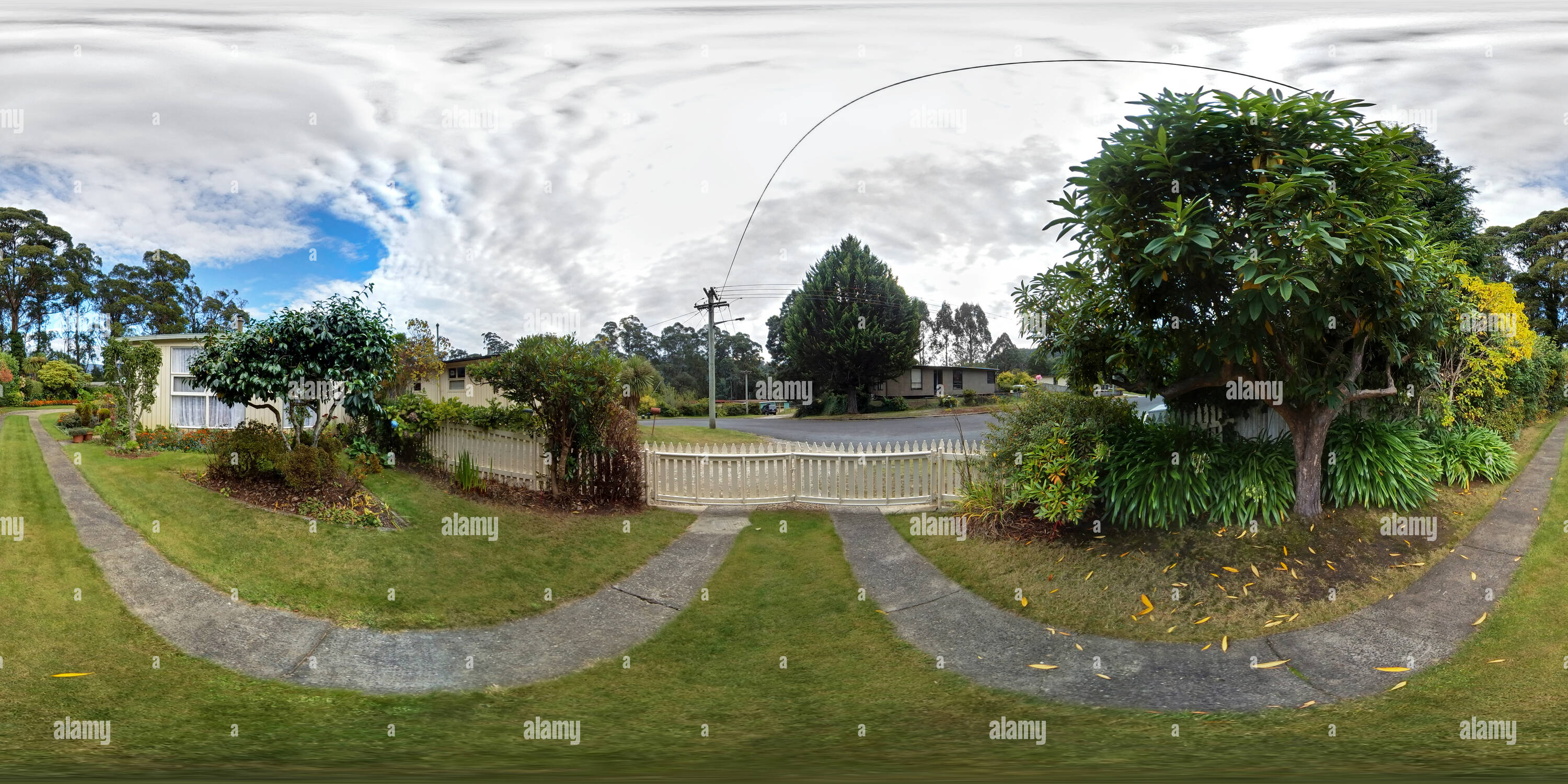 360° view of The Old Homestead, Rosebery, Tasmania Alamy