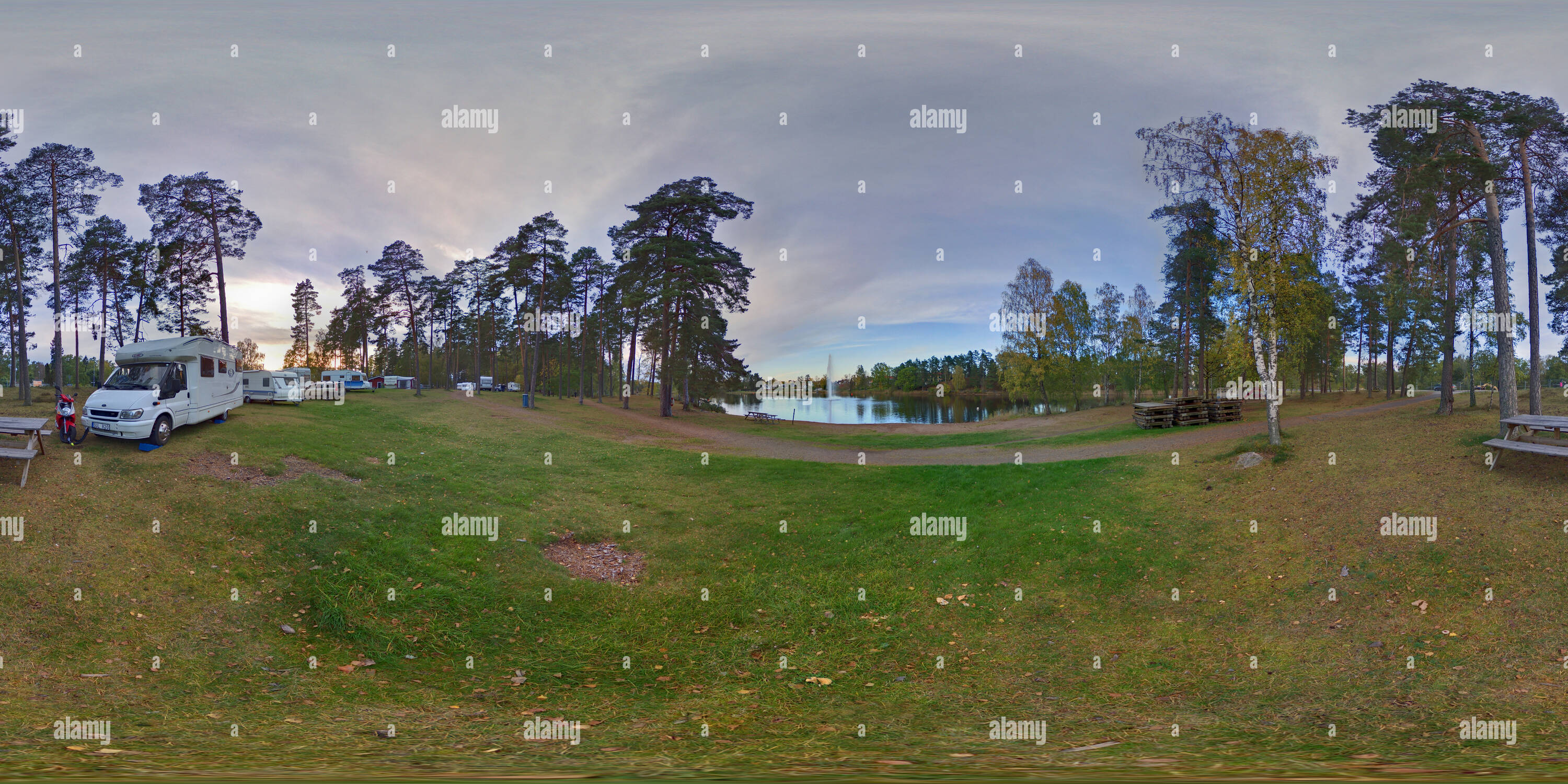 360 degree panoramic view of Joelskogen Camping (Nybro, Sweden)