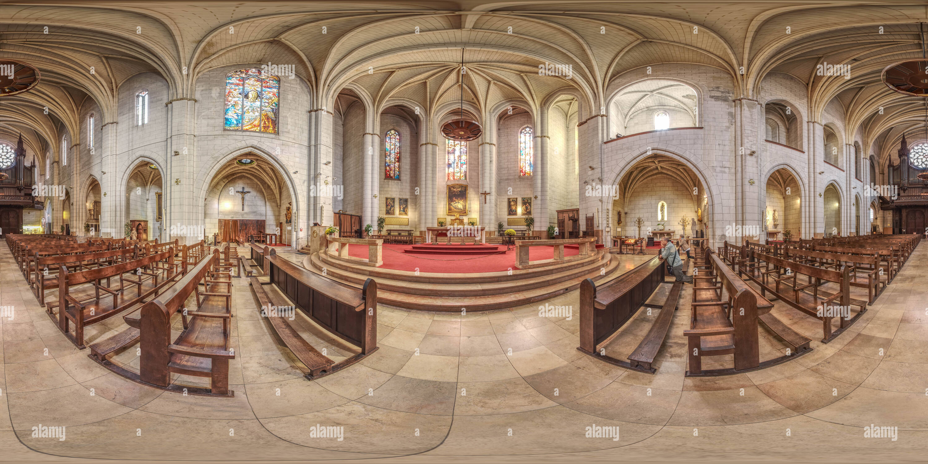 360° view of Église NotreDame de la Dalbade Alamy