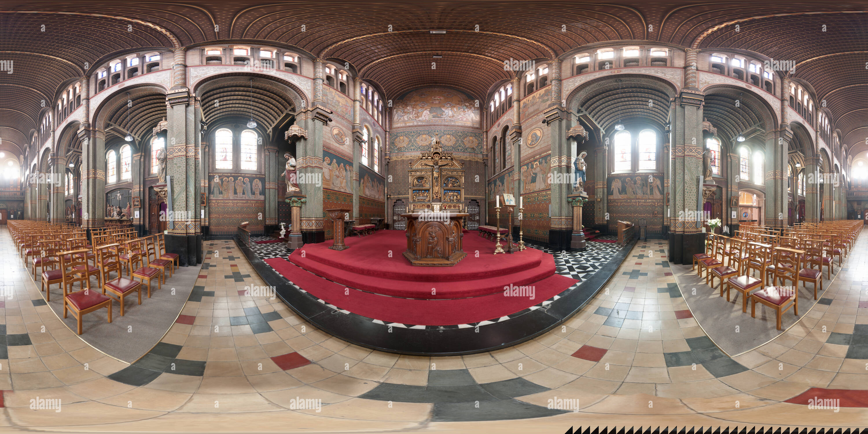 360° view of Altar Alamy