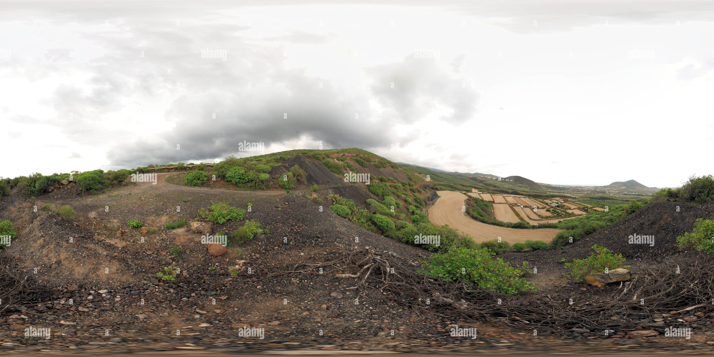 360 degree panoramic view of San Miguel Fields