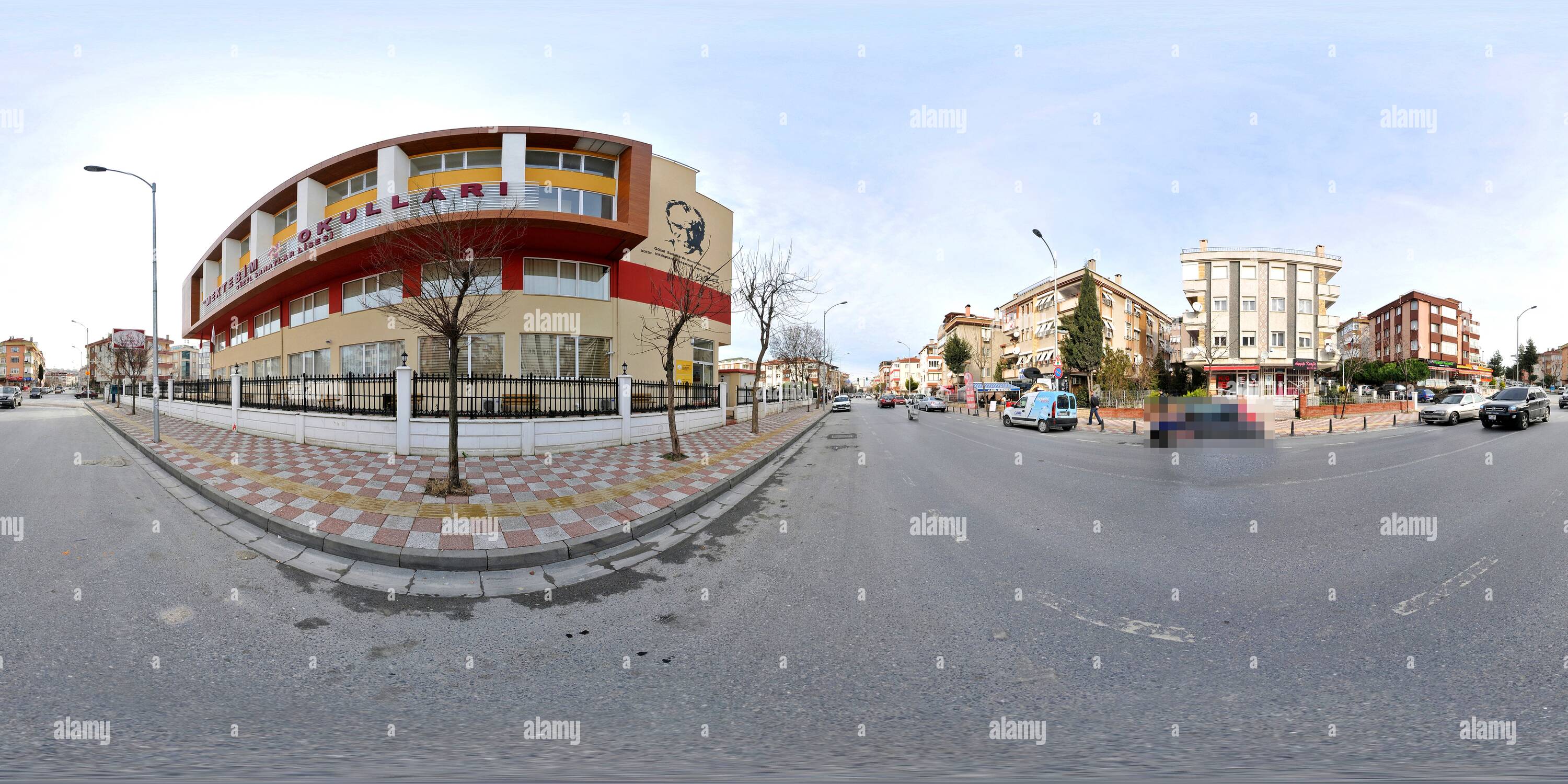 360 degree panoramic view of Mektebim Okulları Güzel Sanatlar Lisesi