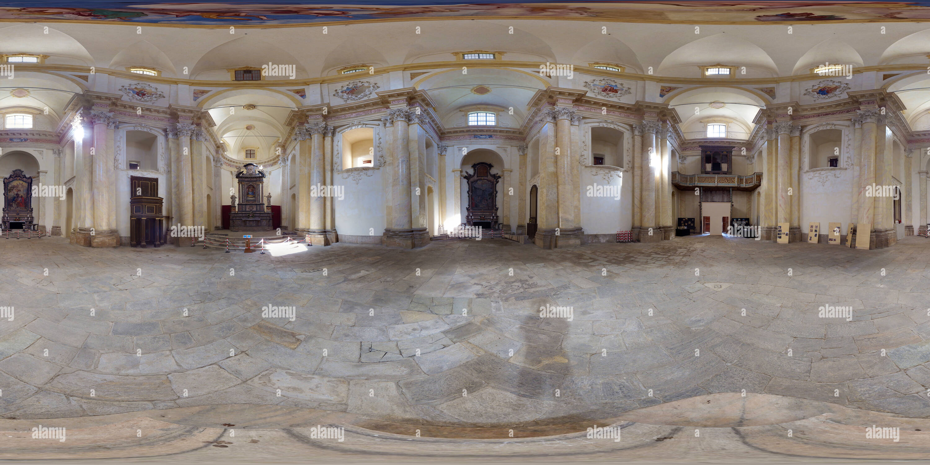 360° view of Ornavasso Shrine Virgin of the Guard Internal Alamy