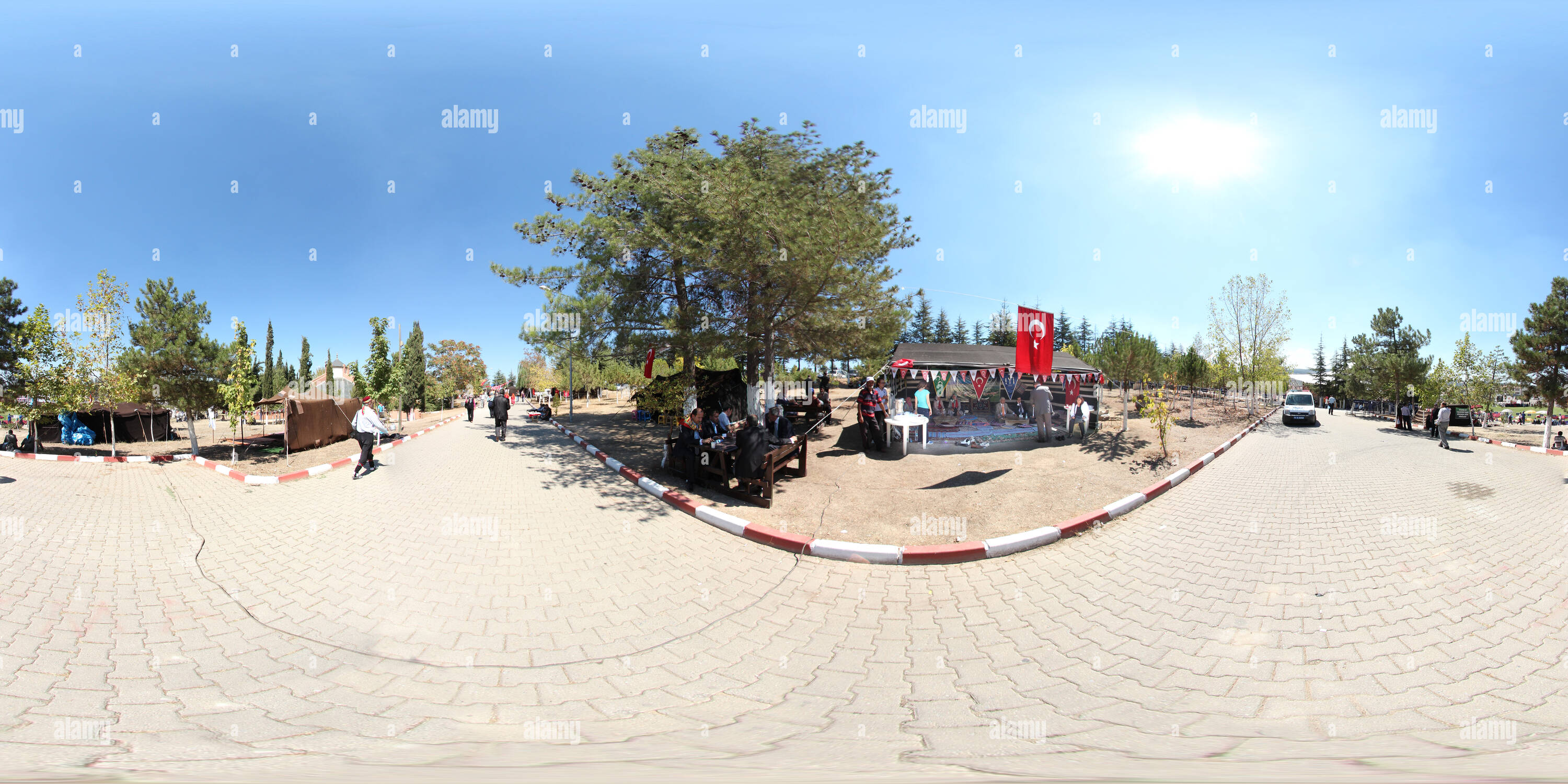 360 degree panoramic view of 245182 - Yörük Çadırları - 2 - Bilecik Sanal Tur
