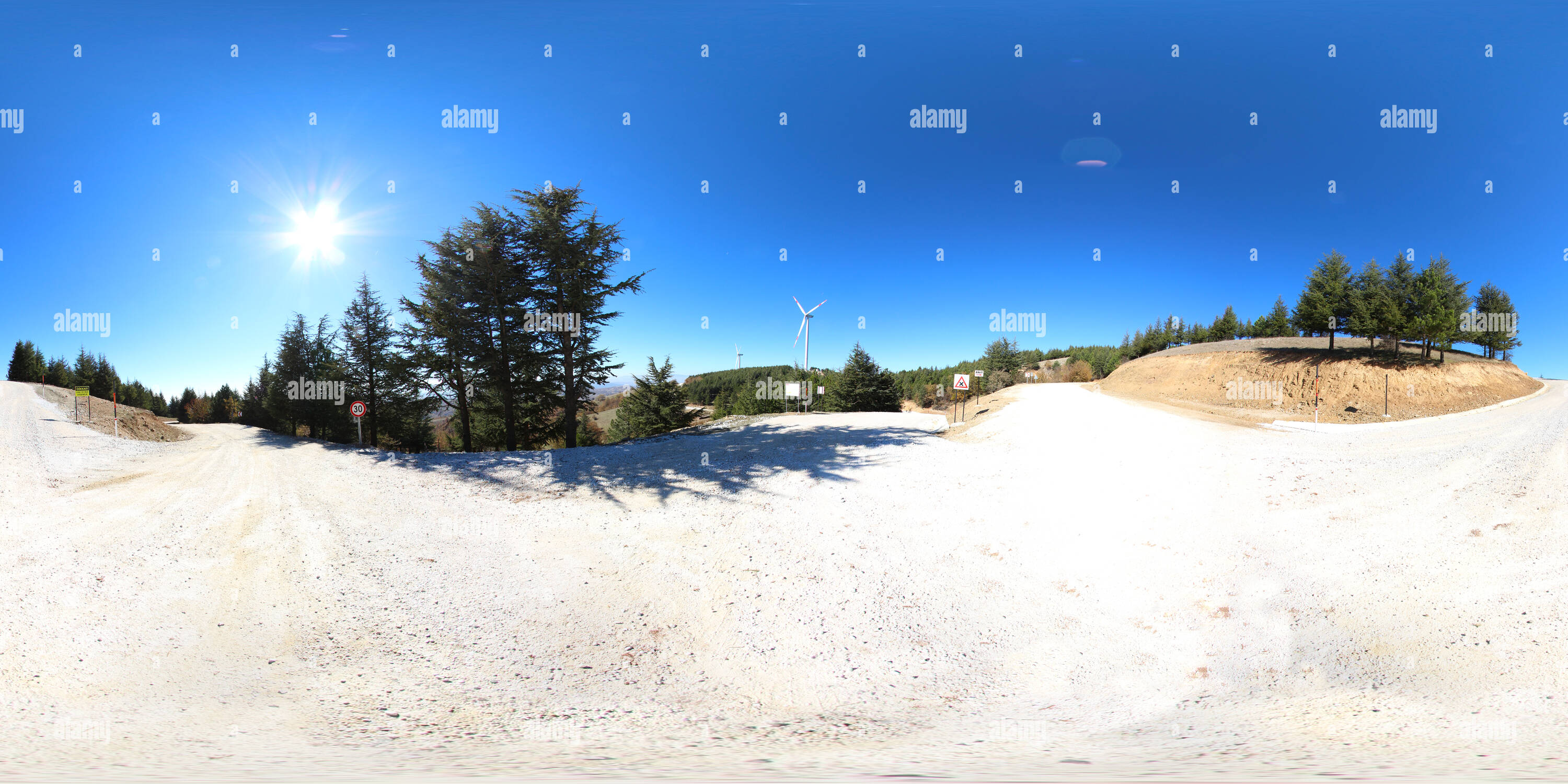 360 degree panoramic view of 246229 - Metristepe Anıt Yolu - Bilecik Sanal Tur