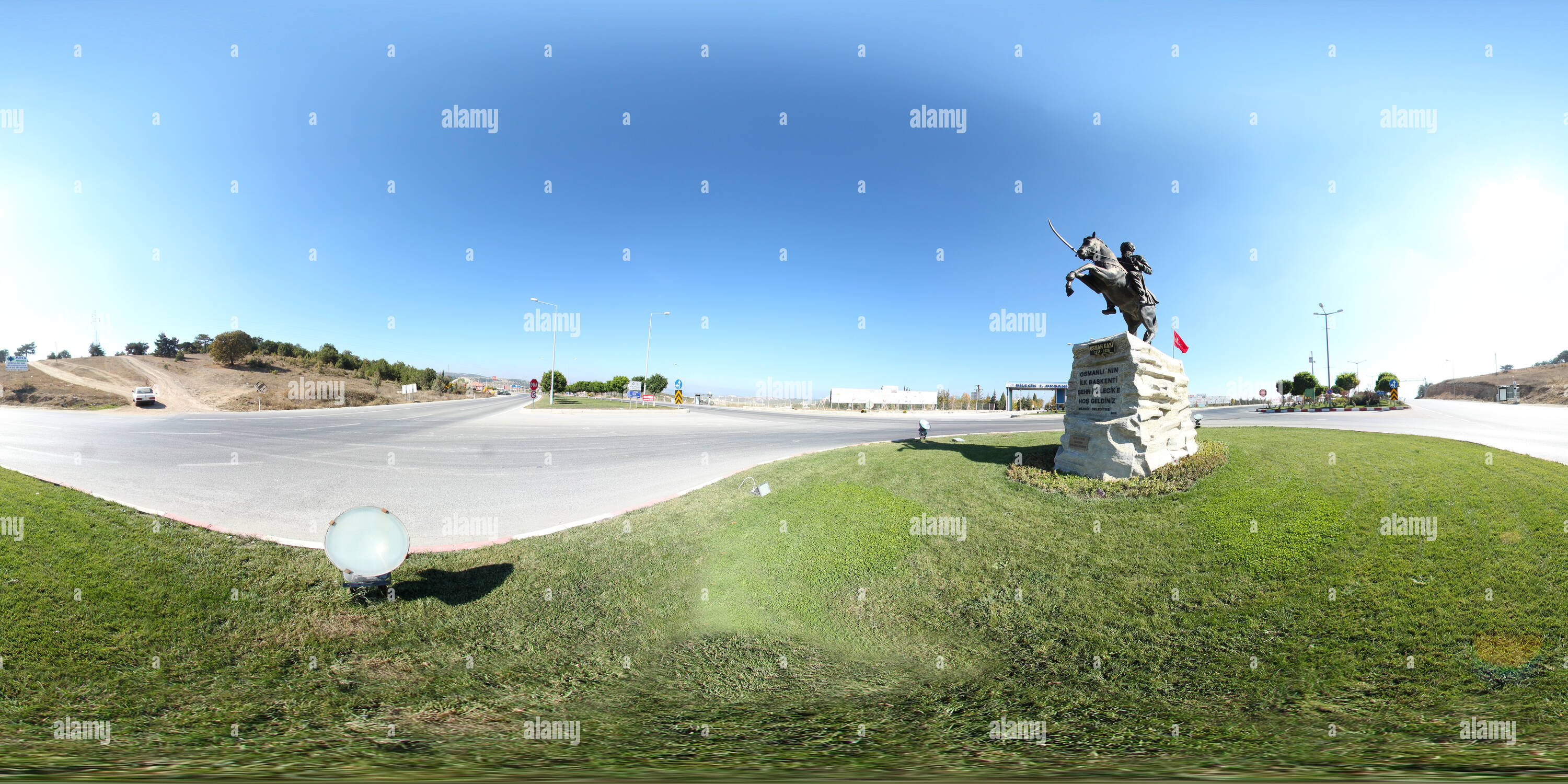 360 degree panoramic view of 245921 - Osman Gazi Heykeli - Bilecik Sanal Tur