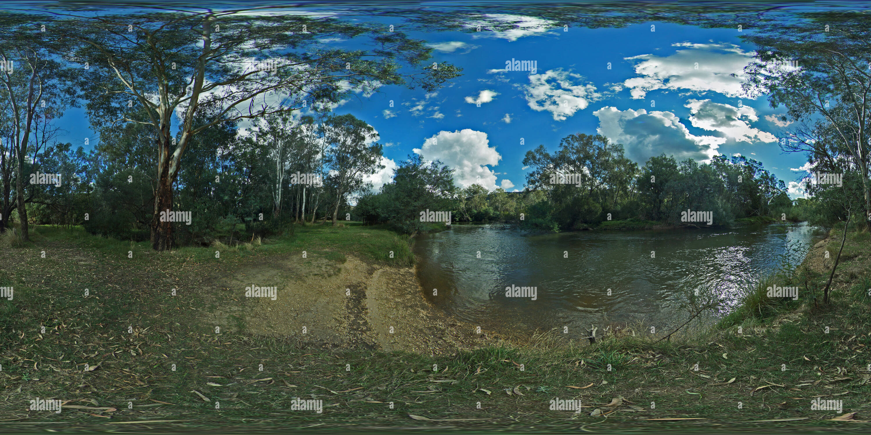 360° view of Horseshoe Bend Camp area Alamy