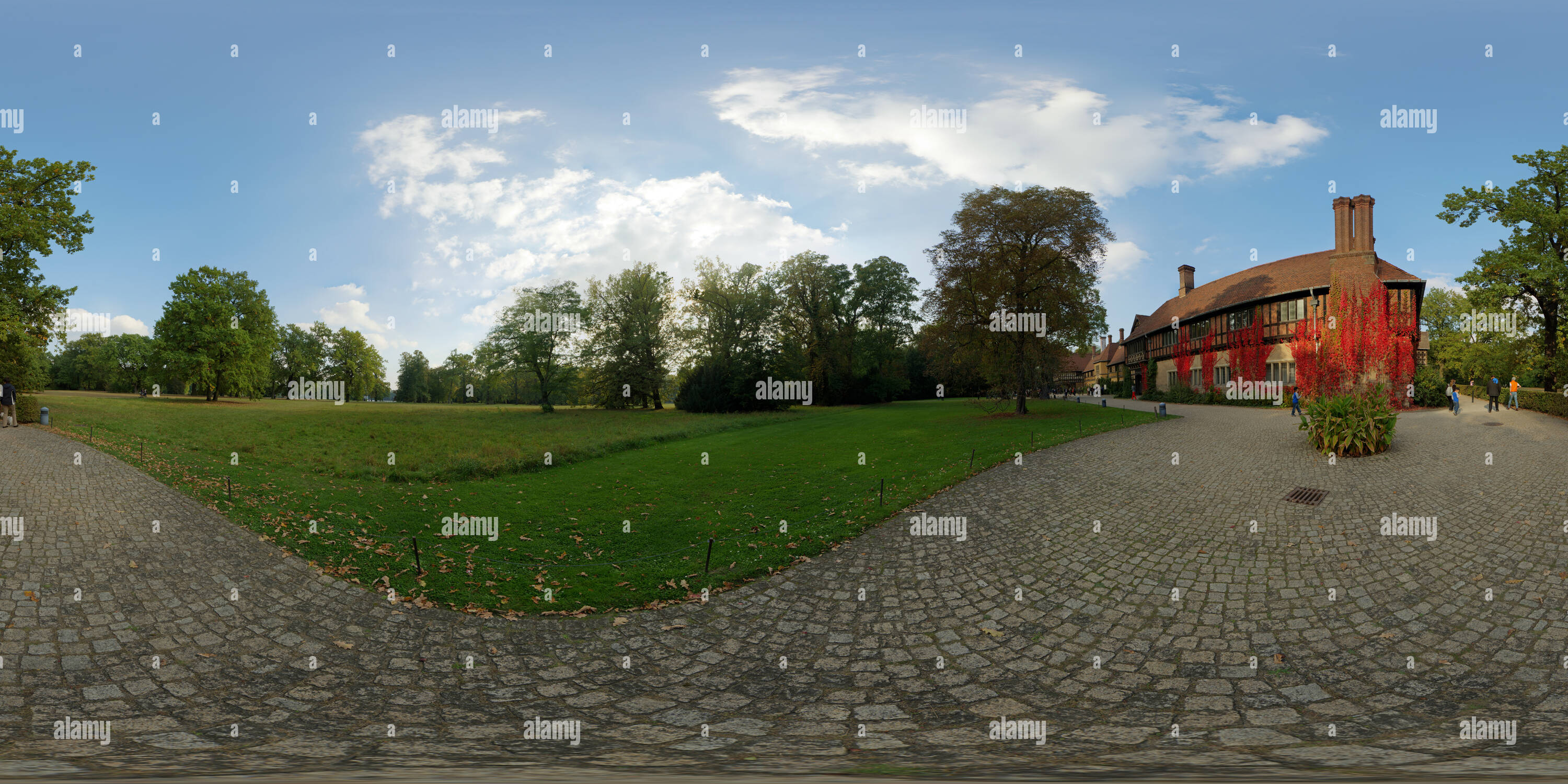 360 degree panoramic view of Potsdam Conference was held at Cecilienhof 2
