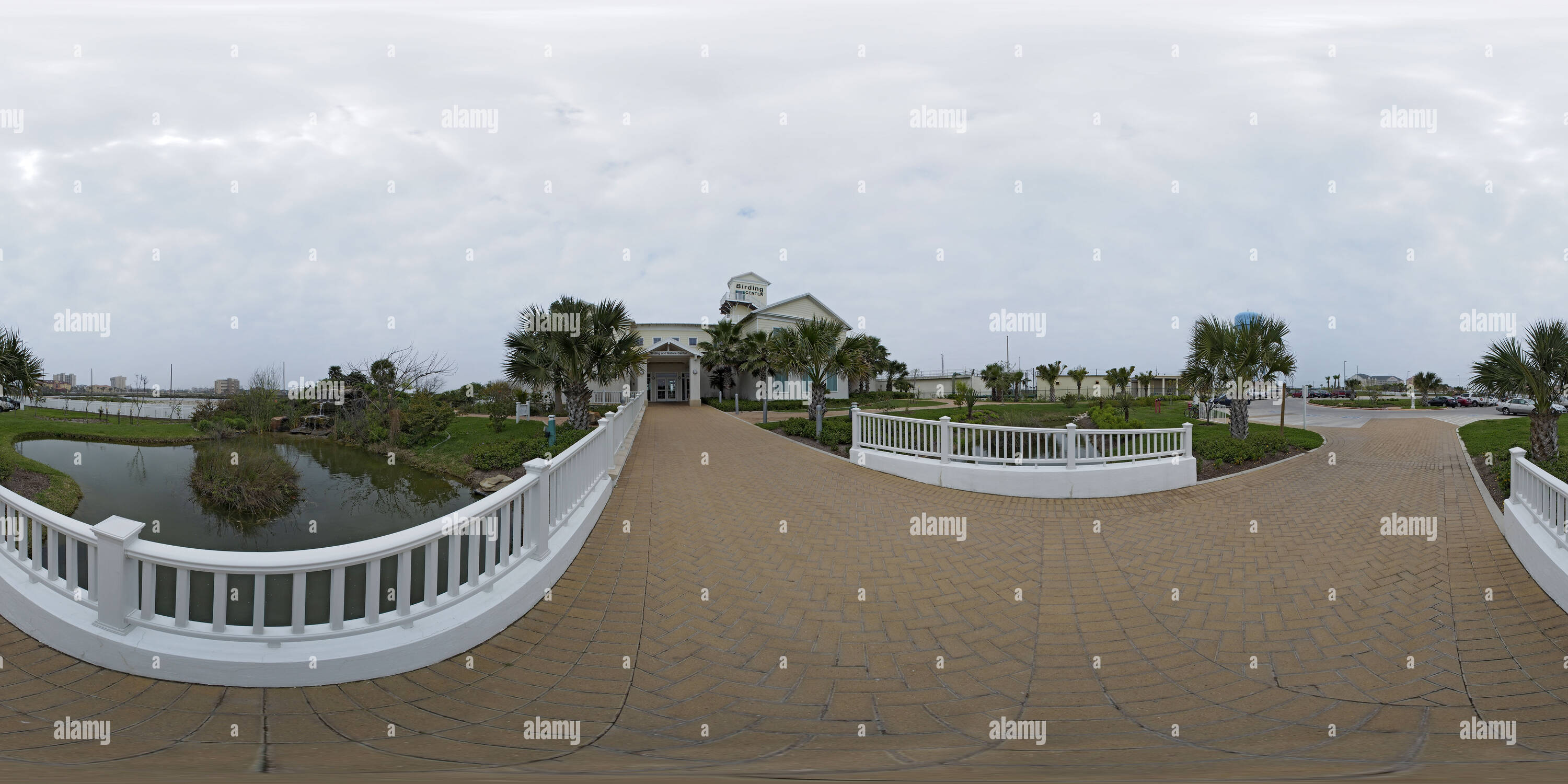 360° view of South Padre Island Birding Center Alamy