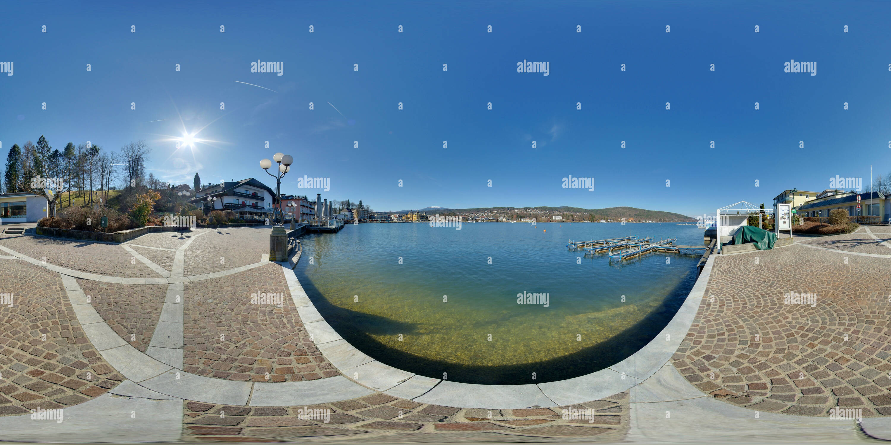 360 degree panoramic view of Seecorso Velden