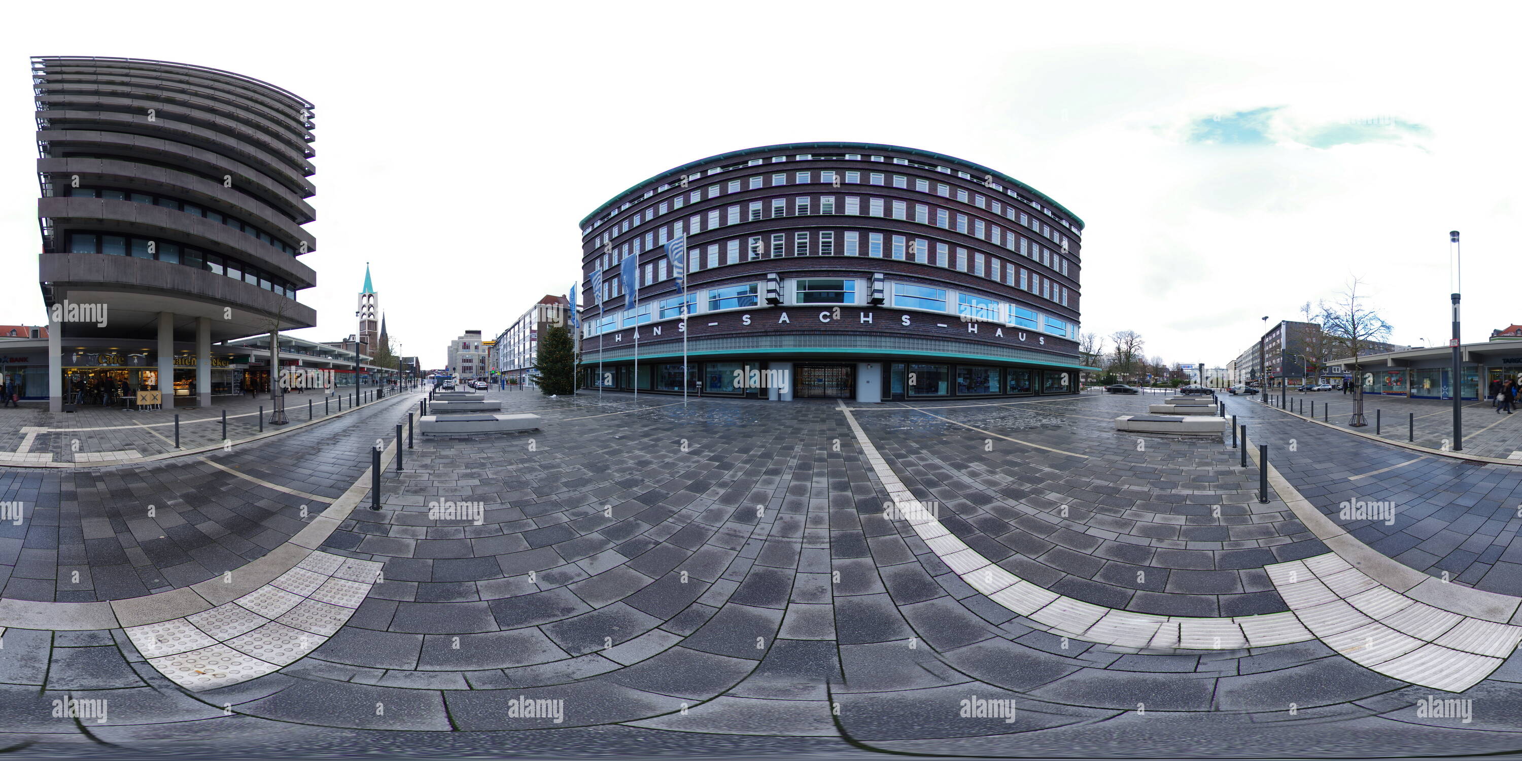 360 degree panoramic view of Hans-Sachs-Haus