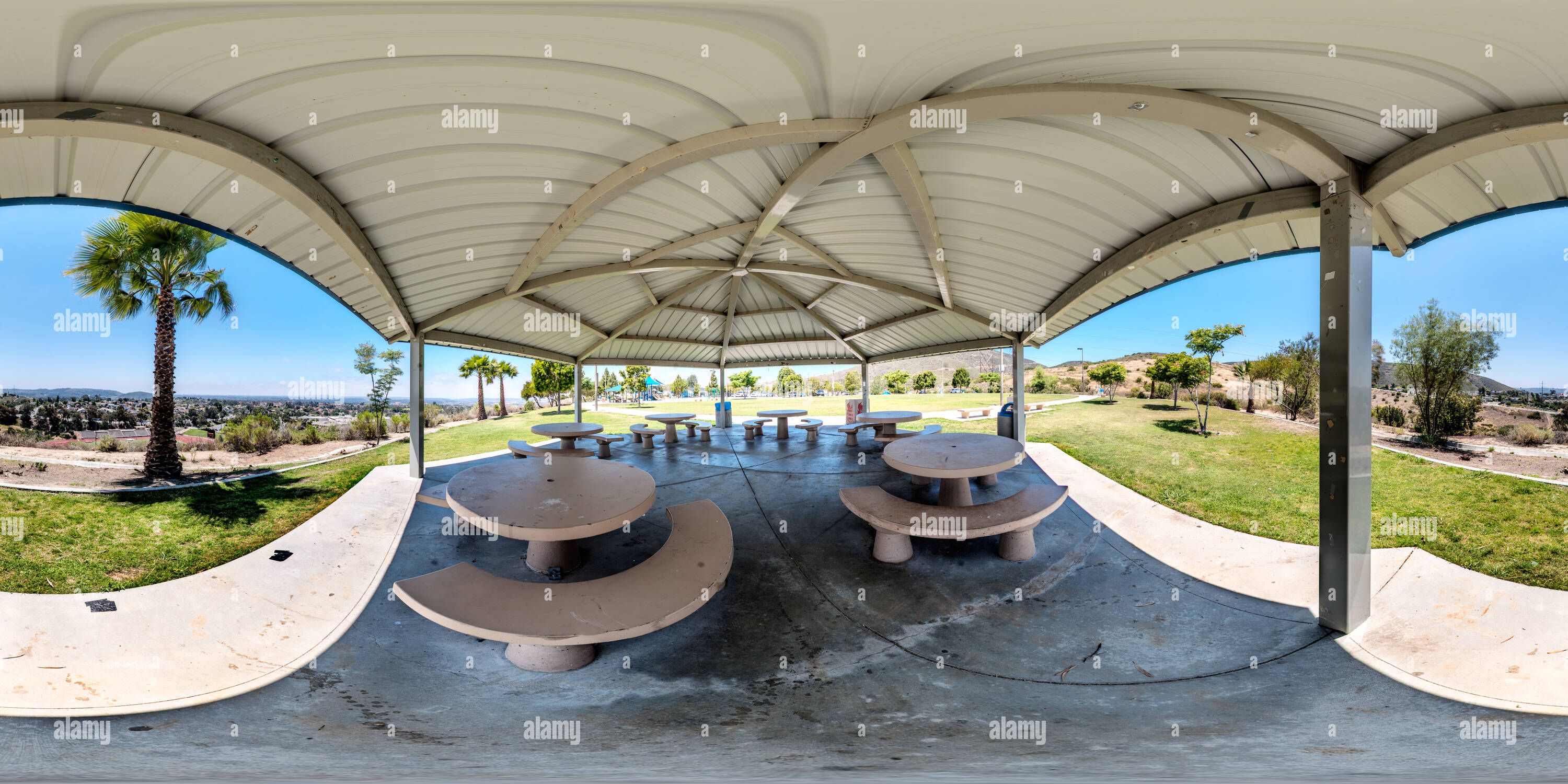 360° view of Hilltop Community Park in San Diego, CA Alamy