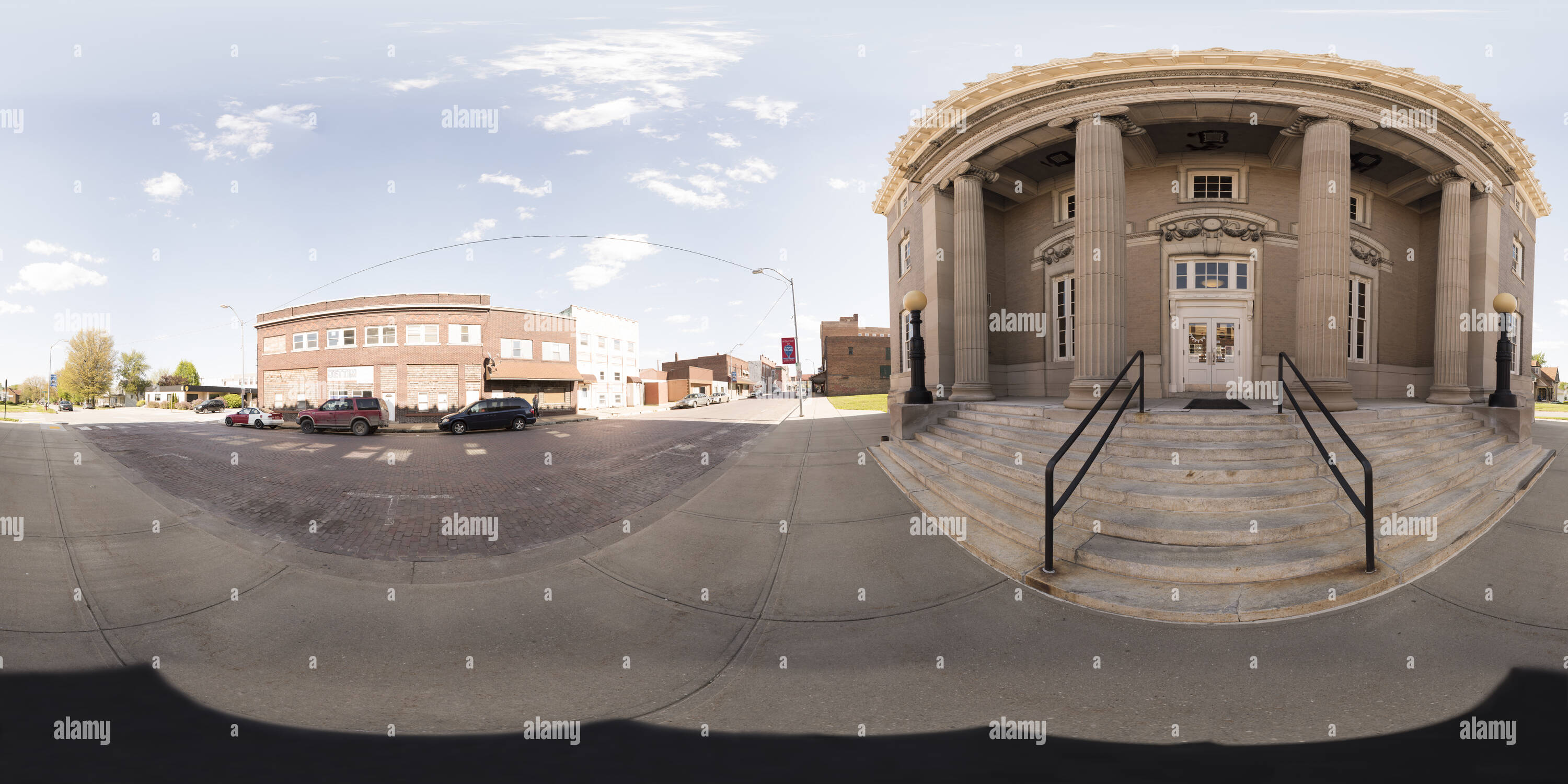 360° view of Historic Creston, Iowa Post Office Alamy