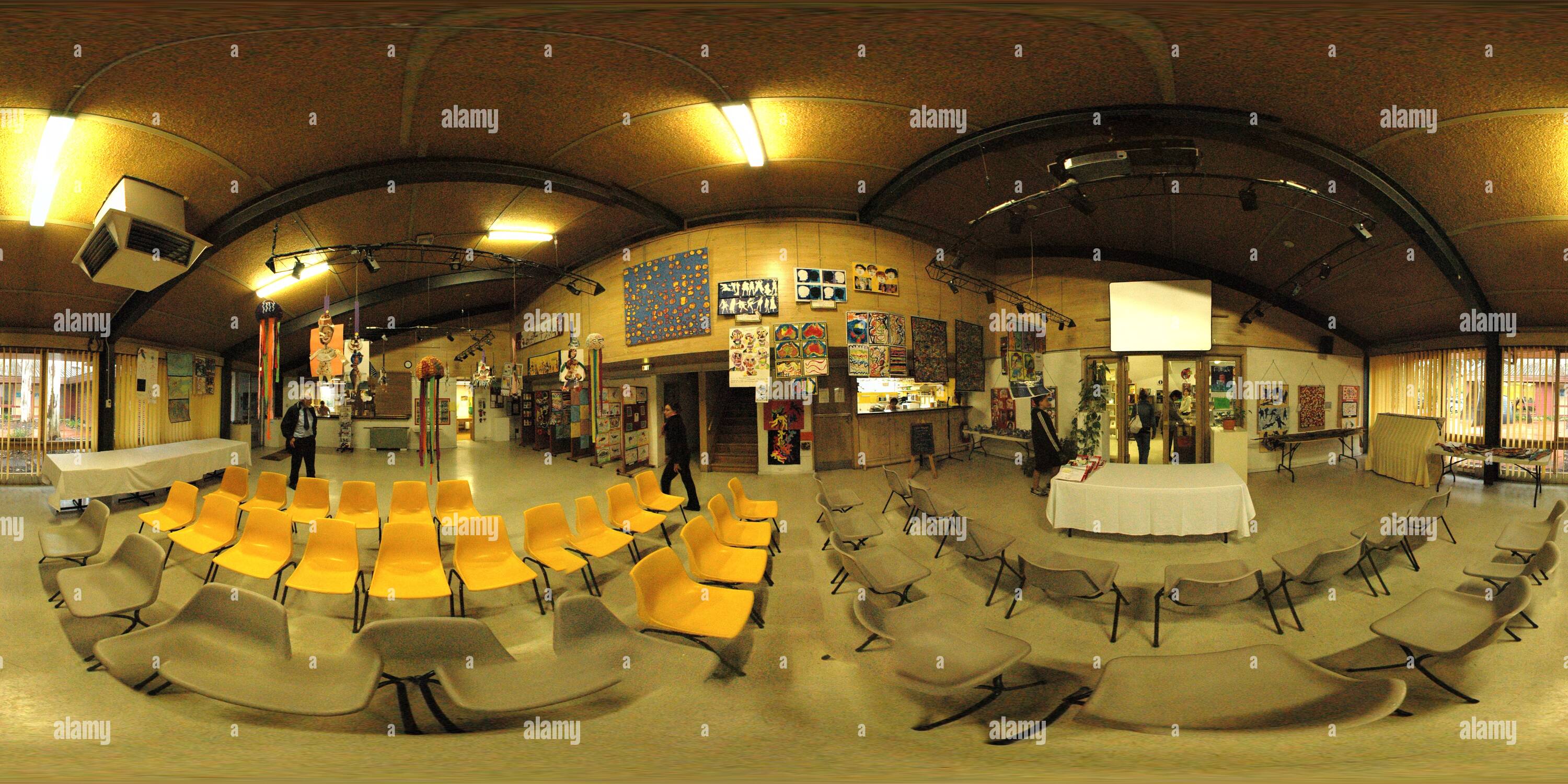 360° view of Canberra French Alliance Alamy