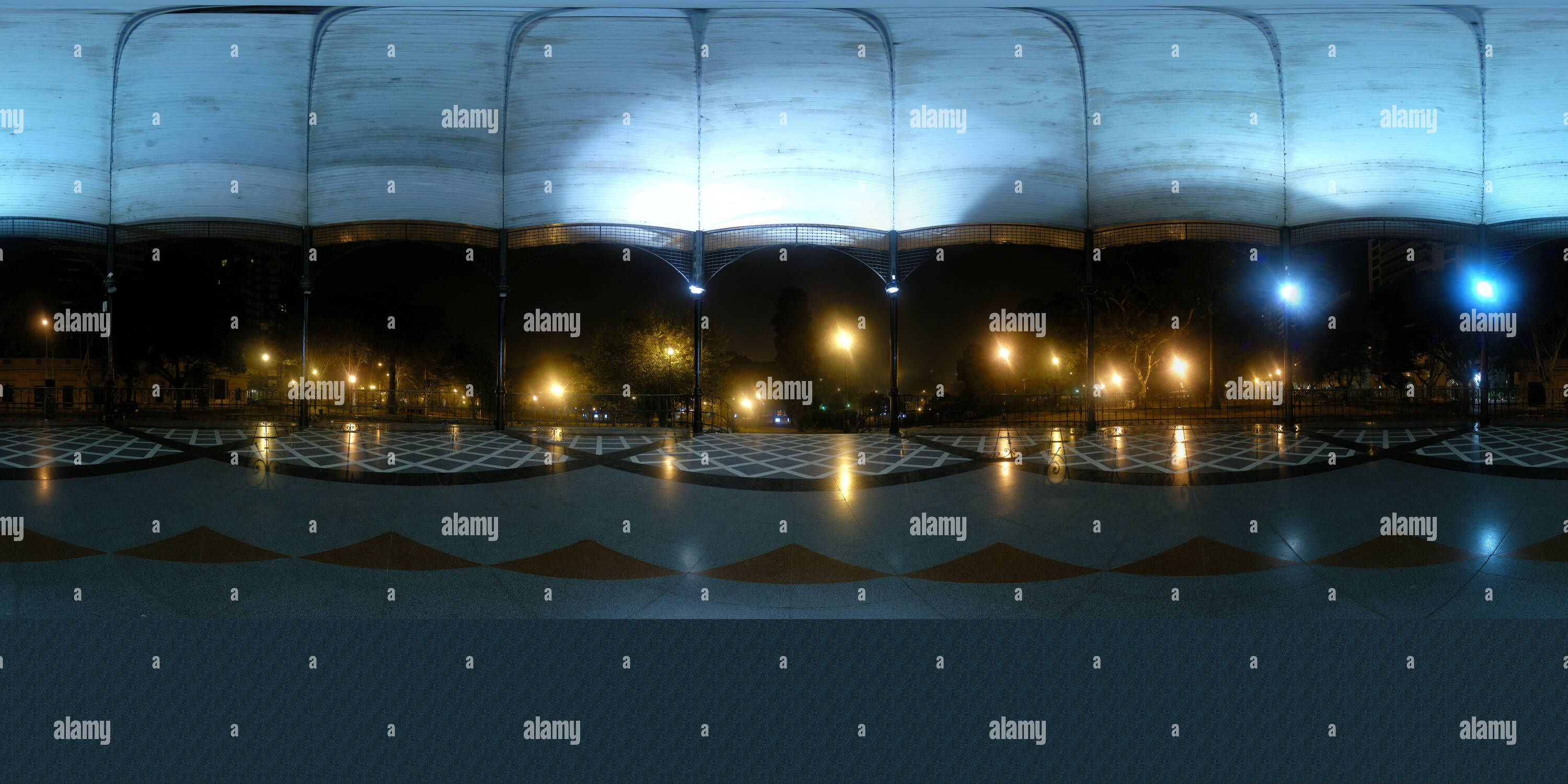 360 degree panoramic view of Pergola in Barrancas de Belgrano