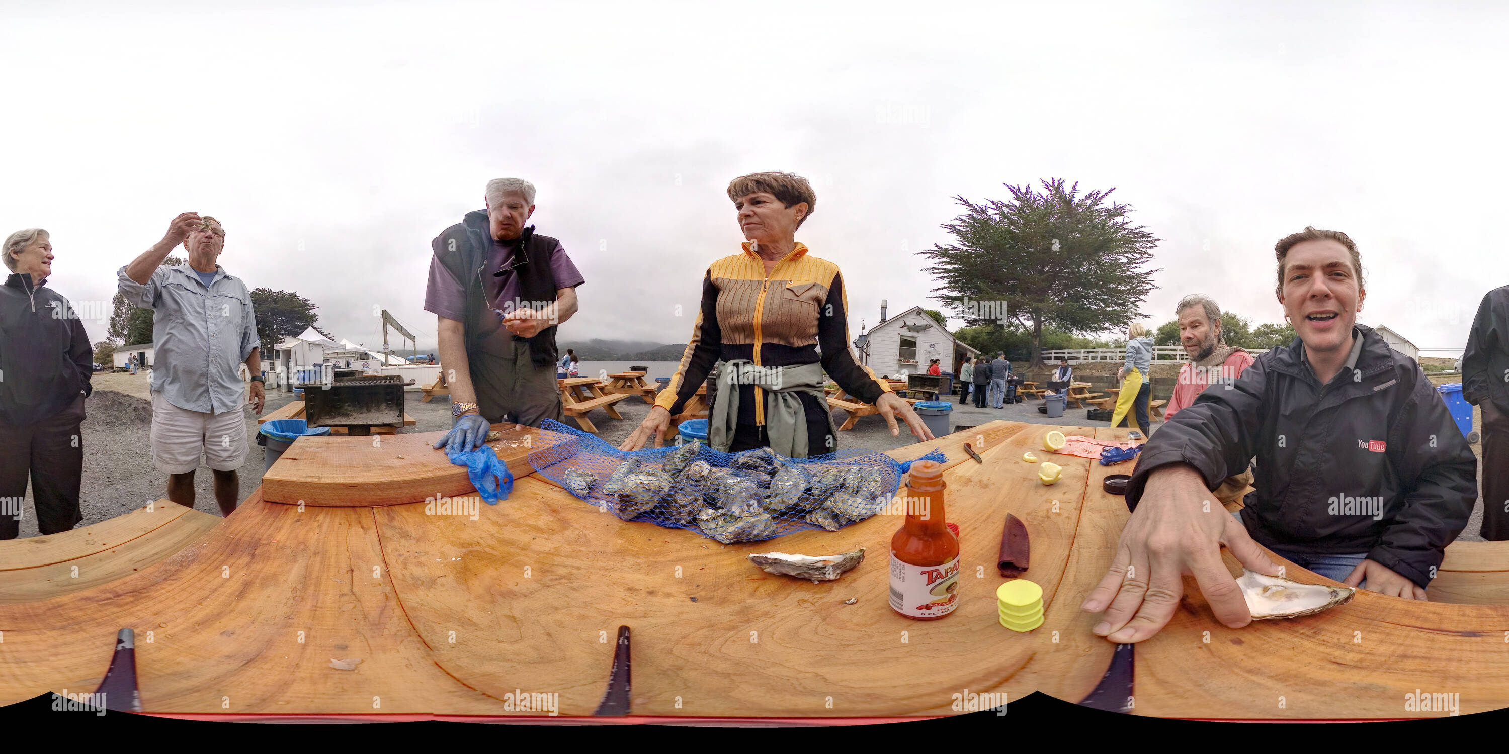 360° view of Tomales Bay Oyster Company 5 Alamy