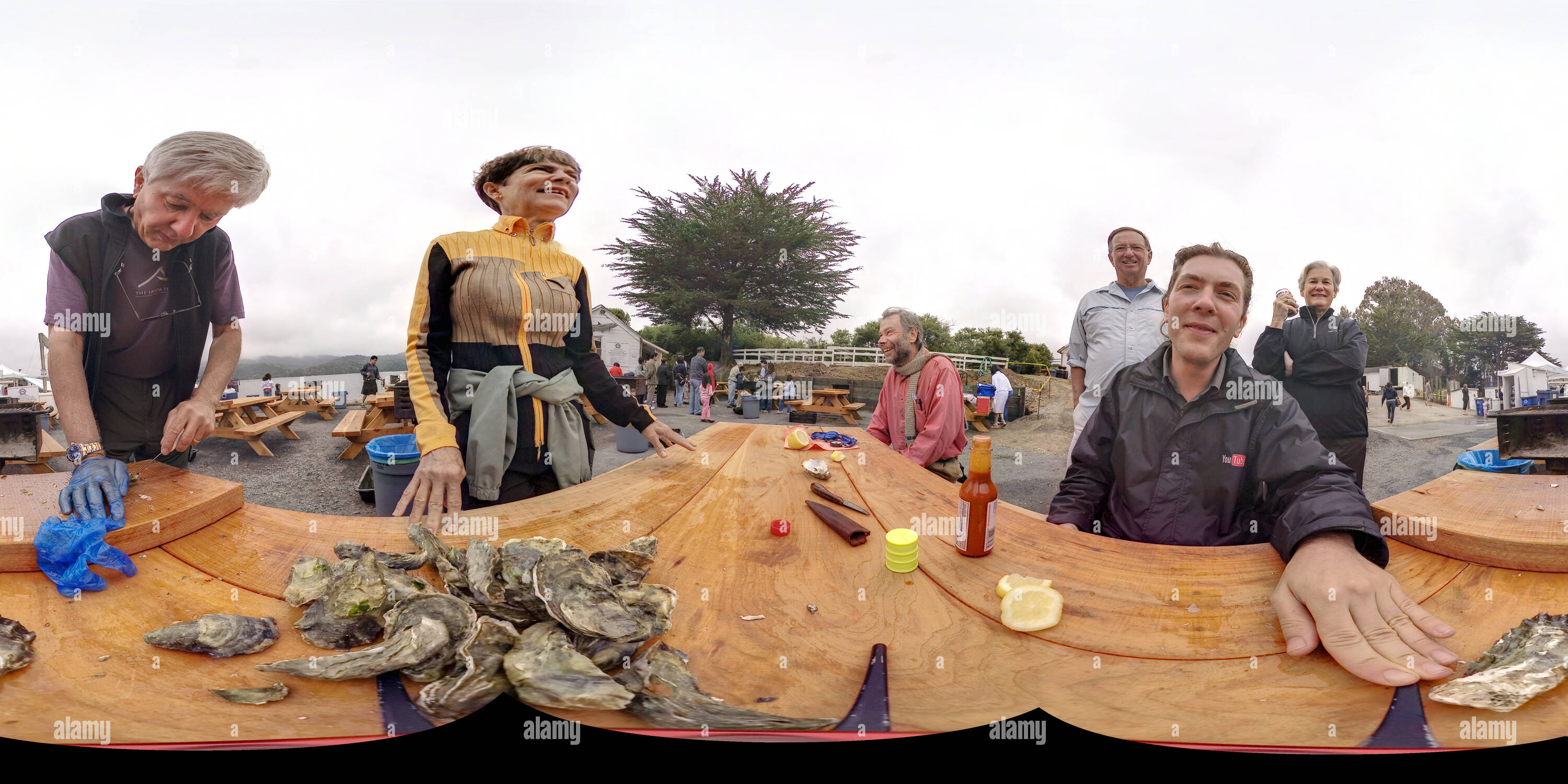 360° view of Tomales Bay Oyster Company 3 Alamy