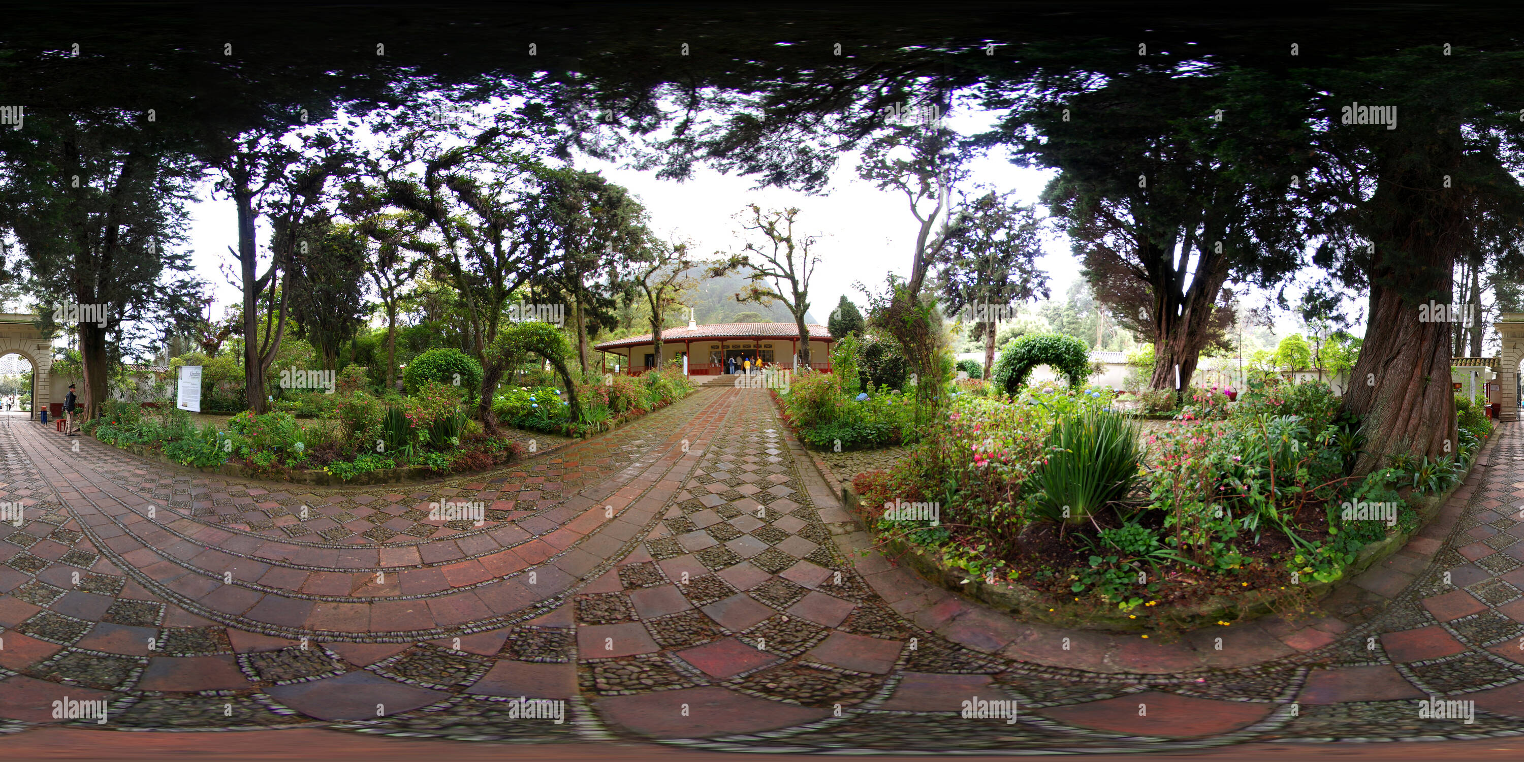 360° view of Casa Museo Quinta de Bolívar en Bogota Colombia - Alamy