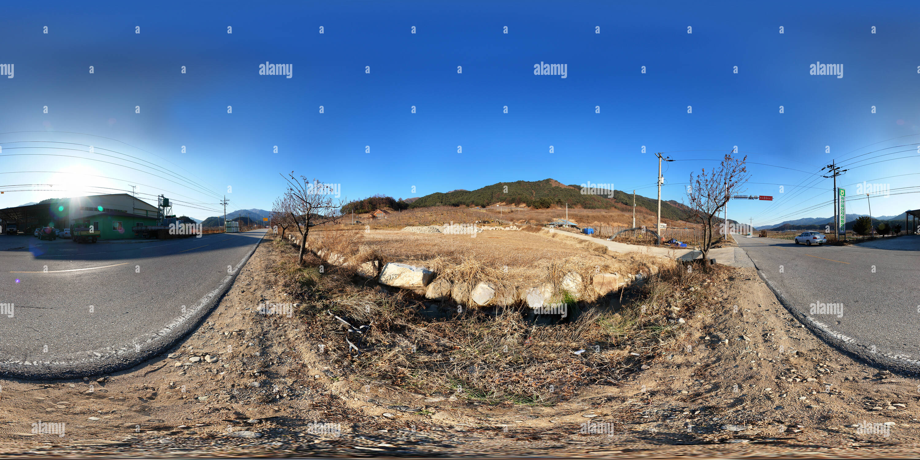 360° view of Produce Distribution Centeri Alamy