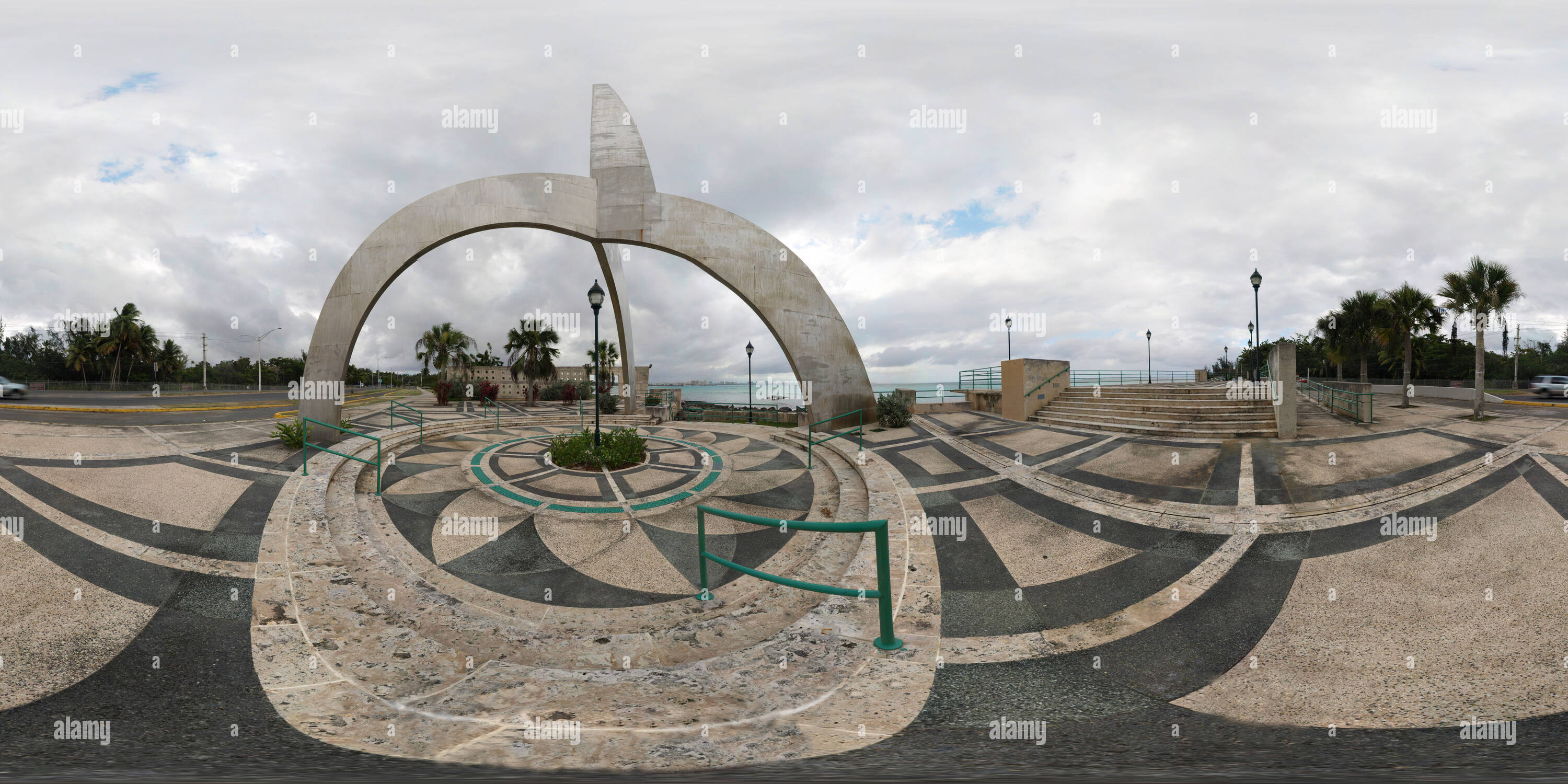 360° view of Isla Verde Pr 2 Alamy