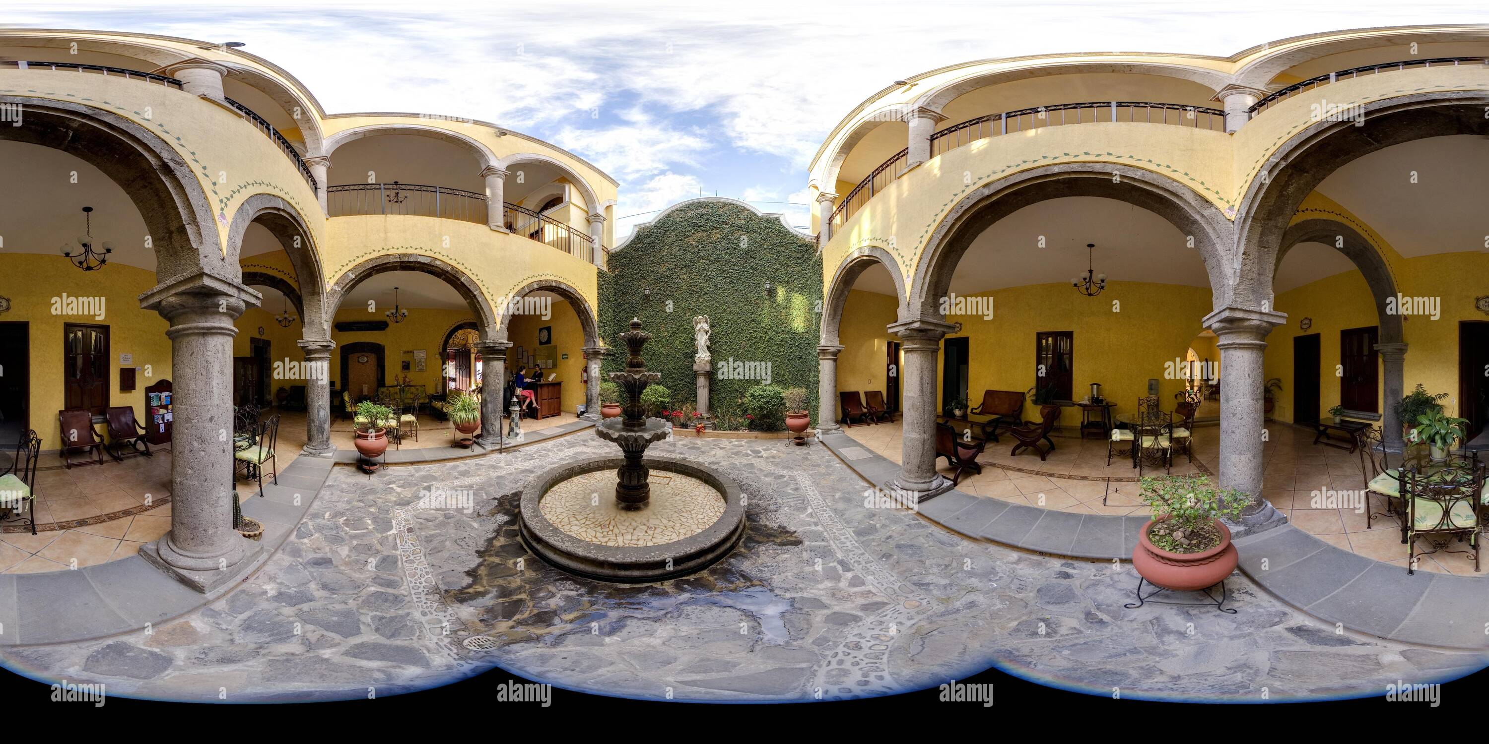 360 degree panoramic view of Hotel Casa Dulce Maria