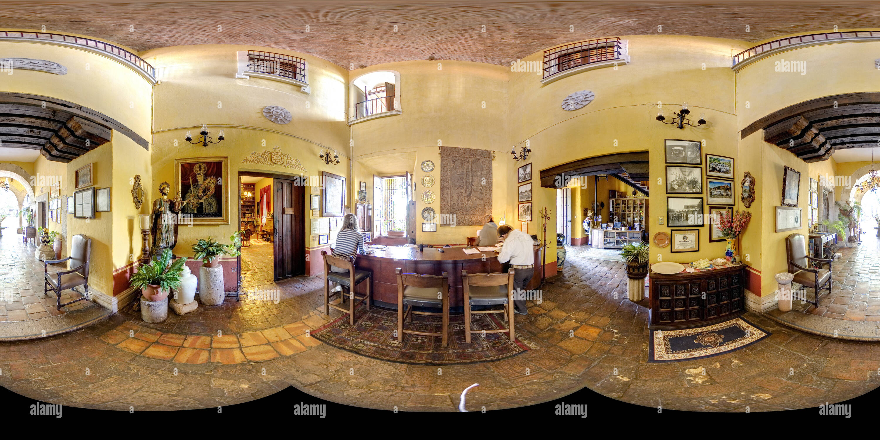 360° view of Lobby - Hacienda El Carmen 17 - Alamy