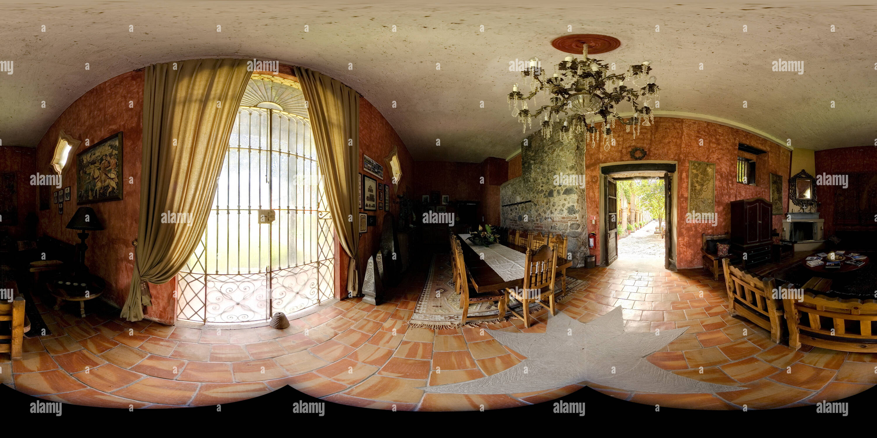 360° view of Extra Dining - Hacienda El Carmen 26 - Alamy