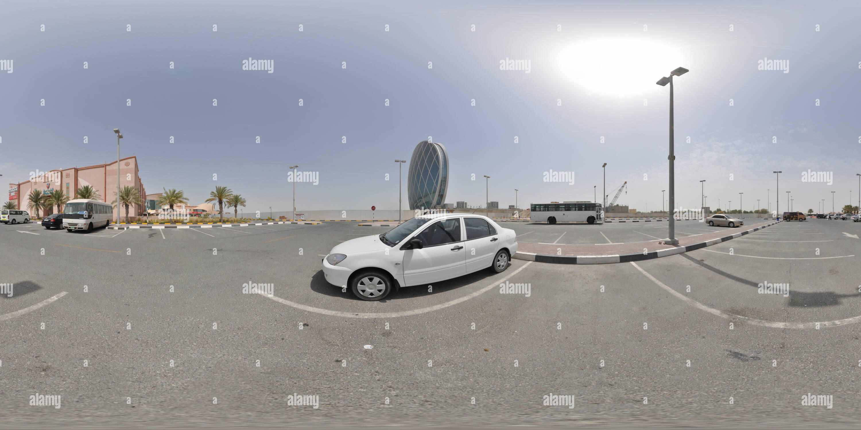 360° view of Al Raha Area - Alamy
