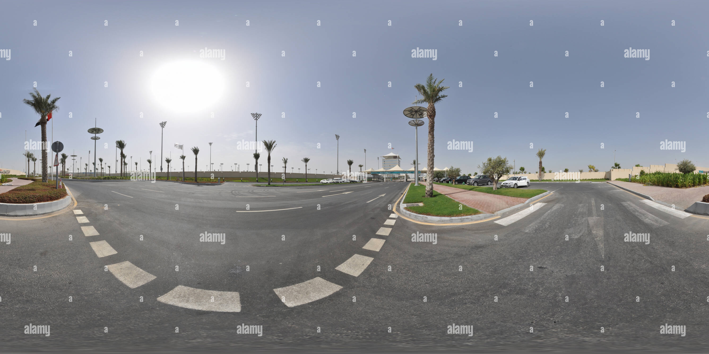 360° view of Entrance Yas Marina Circuit Alamy