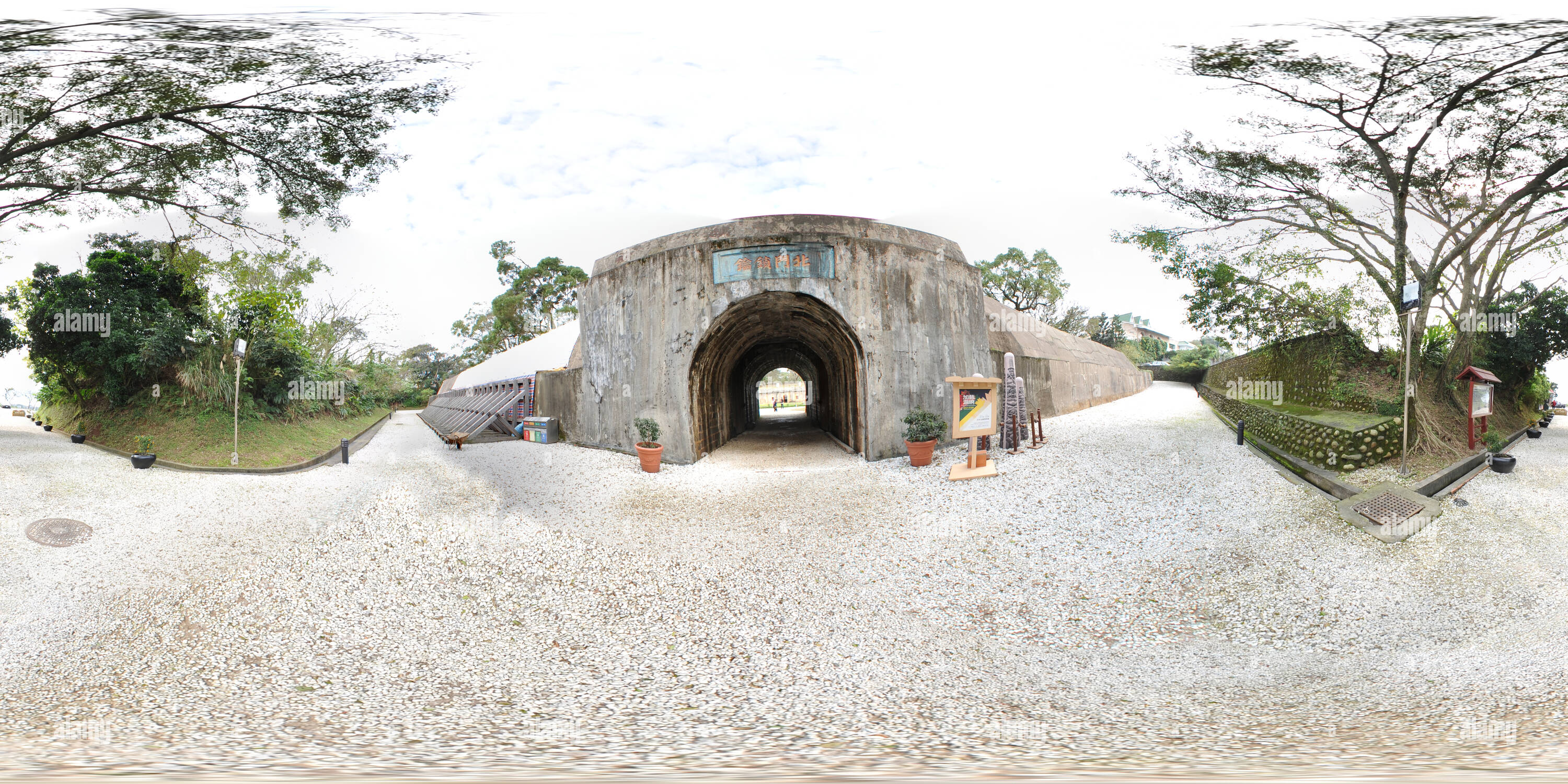 360 degree panoramic view of Huwei Fort1